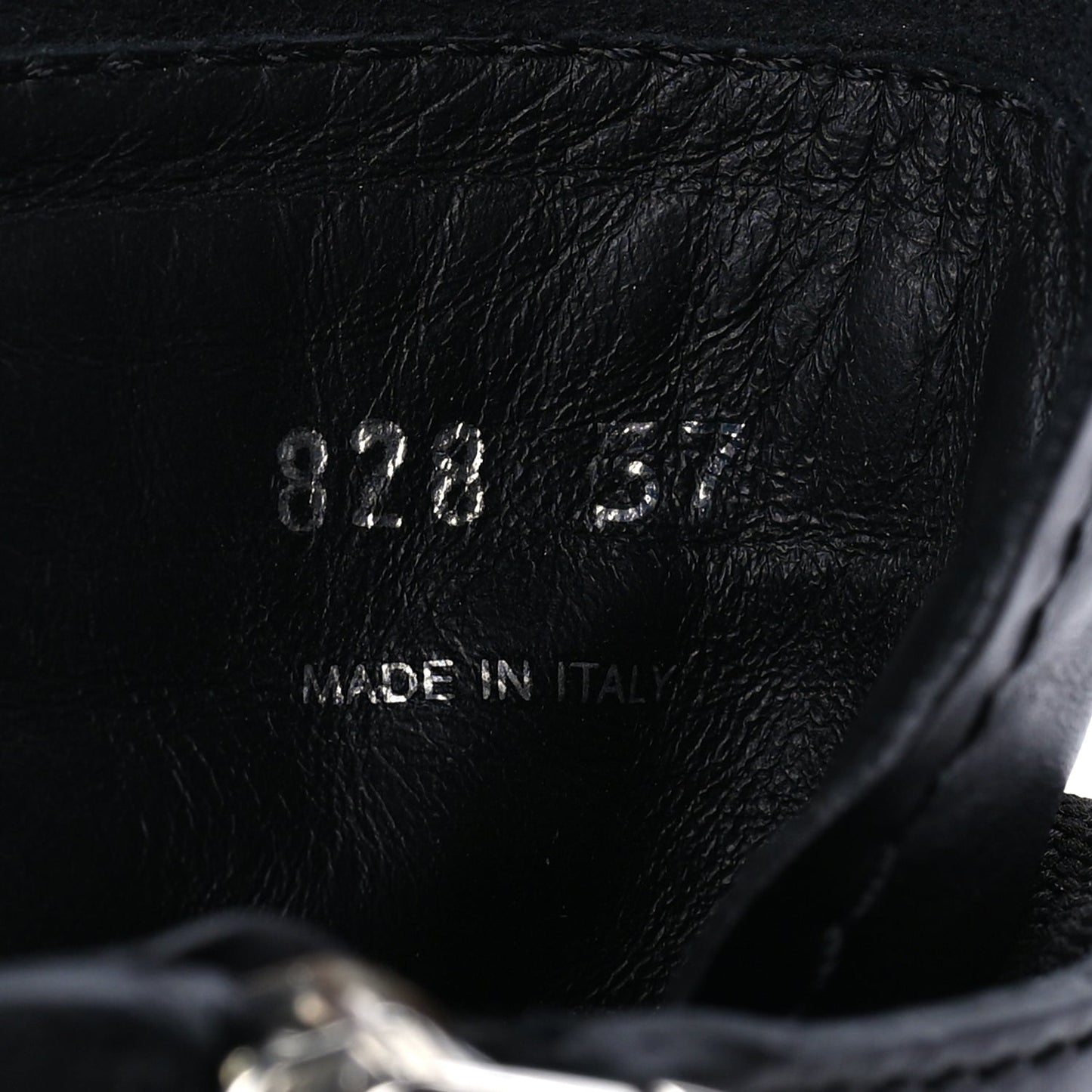 Prada Vitello Lux Nylon Metal Triangle Logo Monolith Pouch Pocket 55mm Tall Combat Boots 37 Black