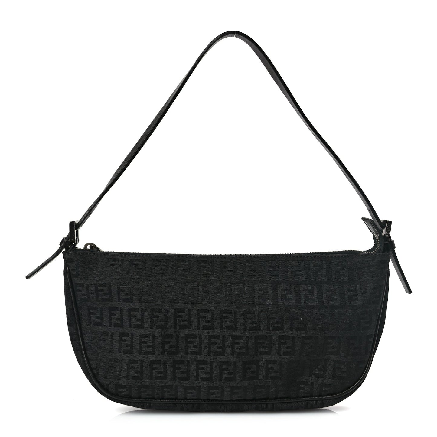 Fendi Zucchino Pochette Black