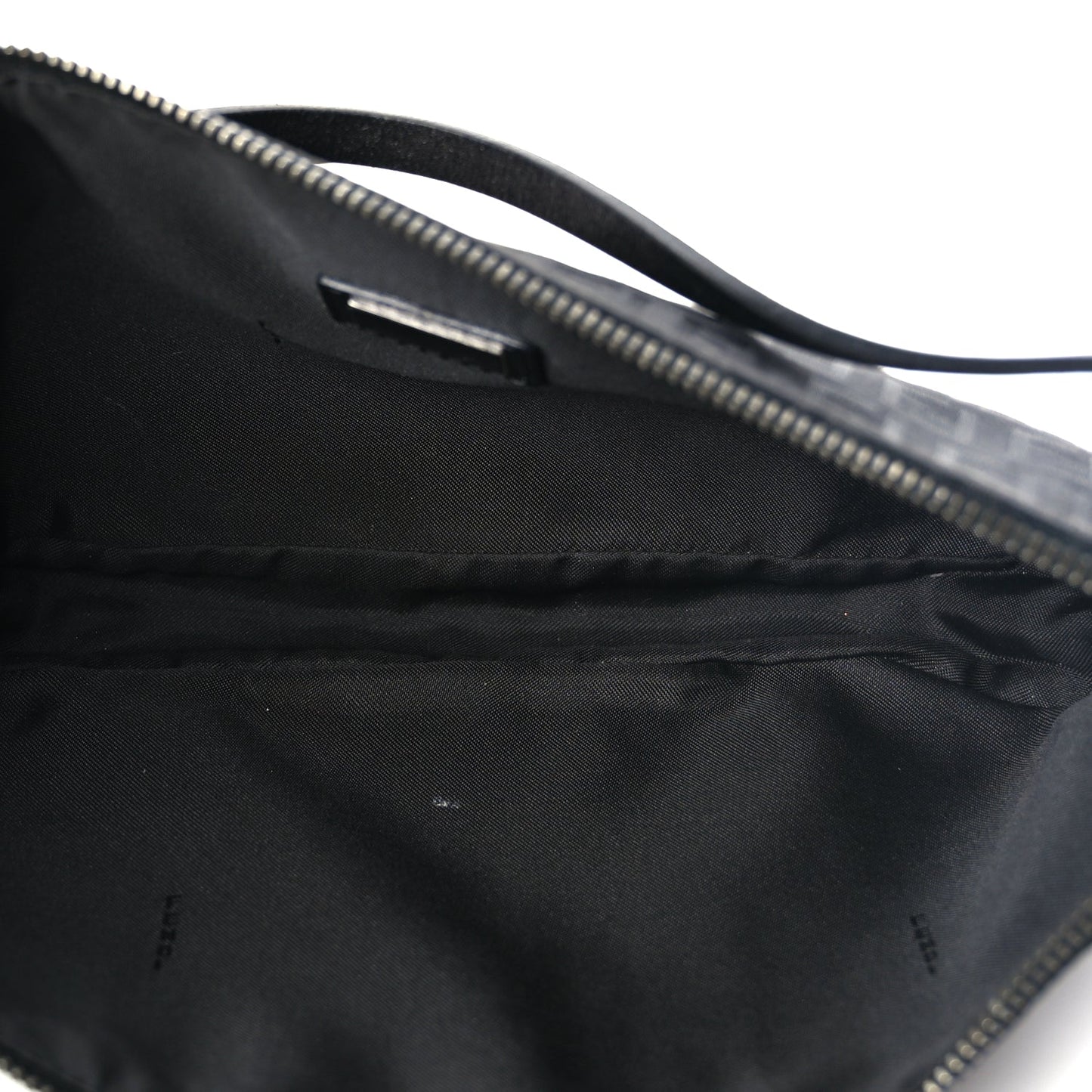 Fendi Zucchino Pochette Black