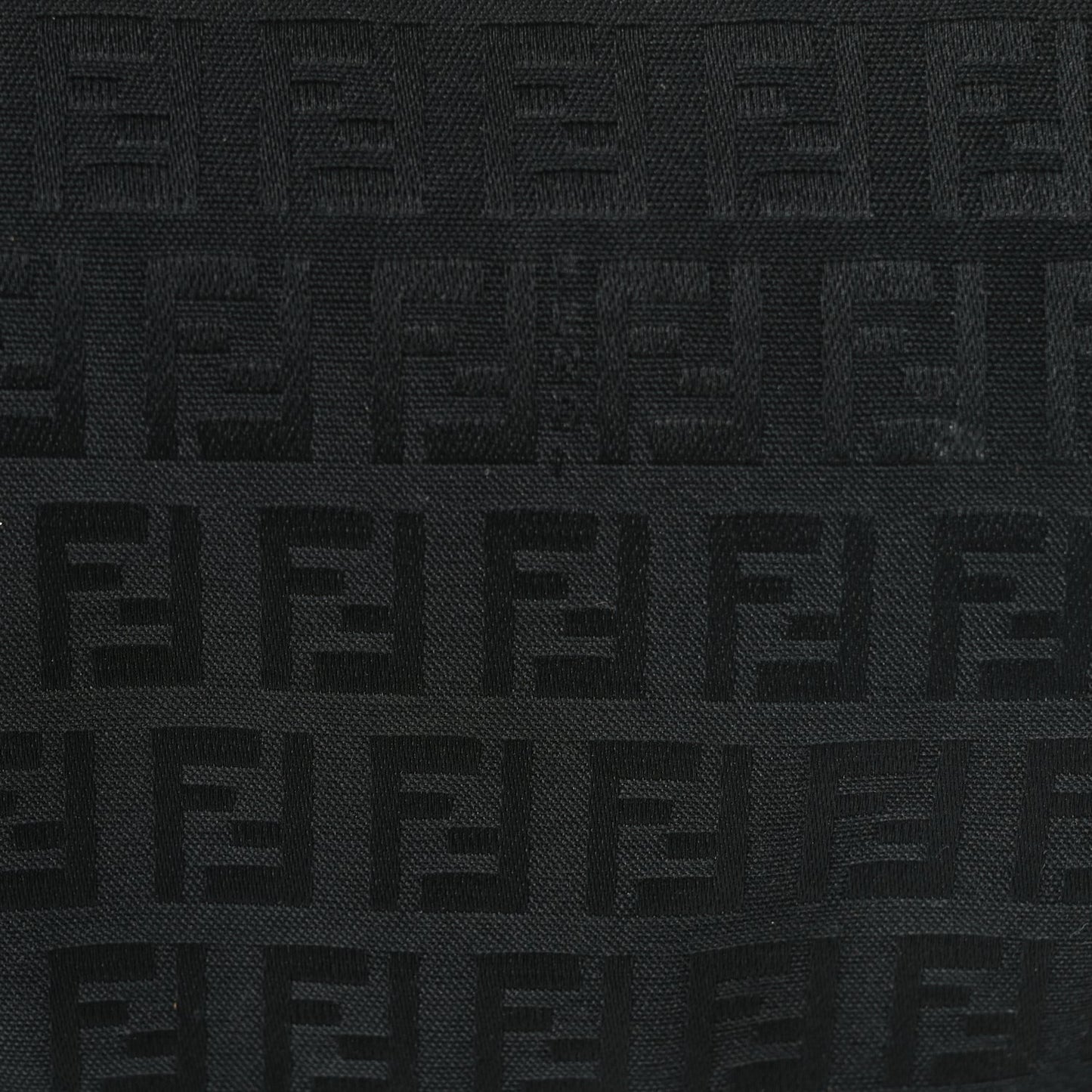 Fendi Zucchino Pochette Black