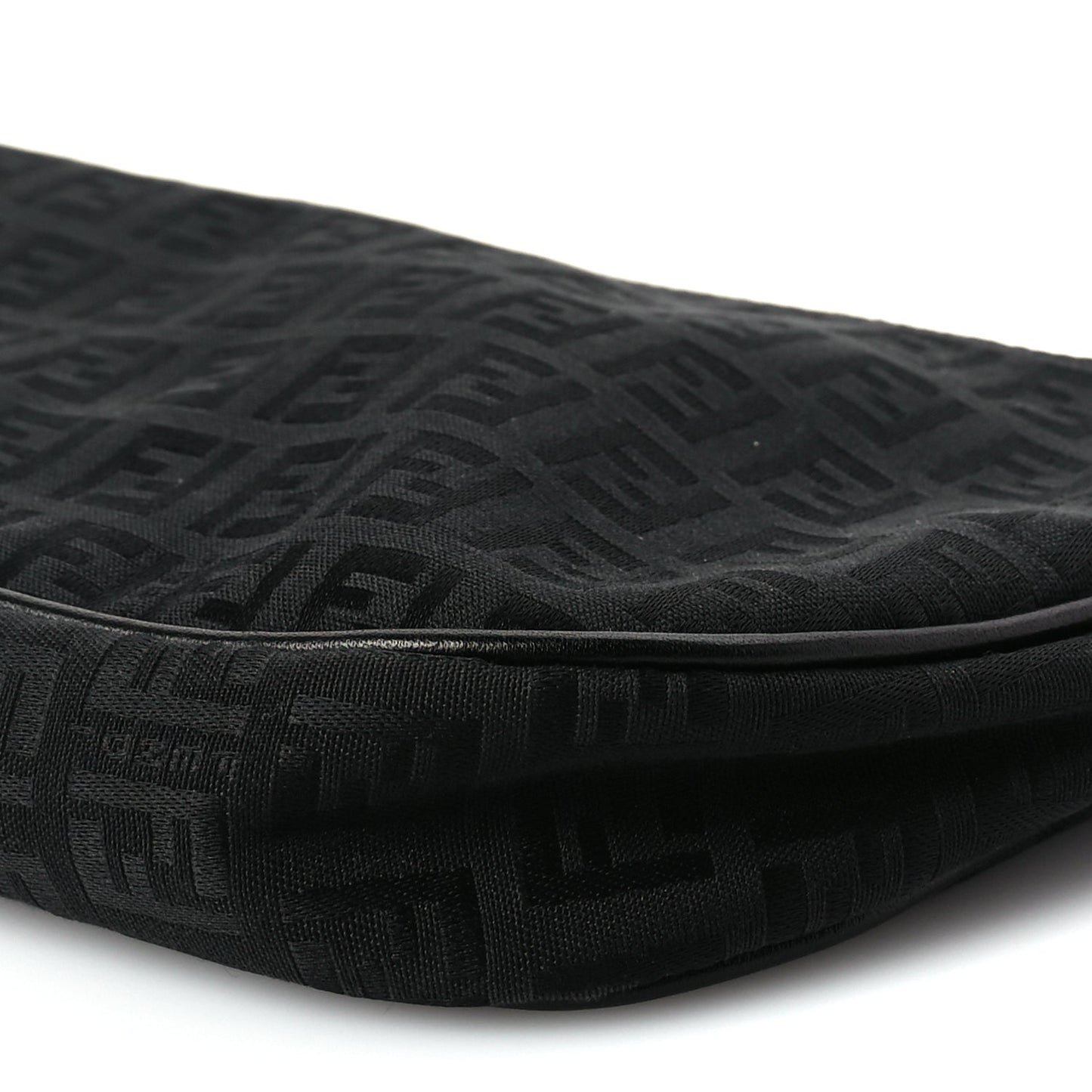 Fendi Zucchino Pochette Black