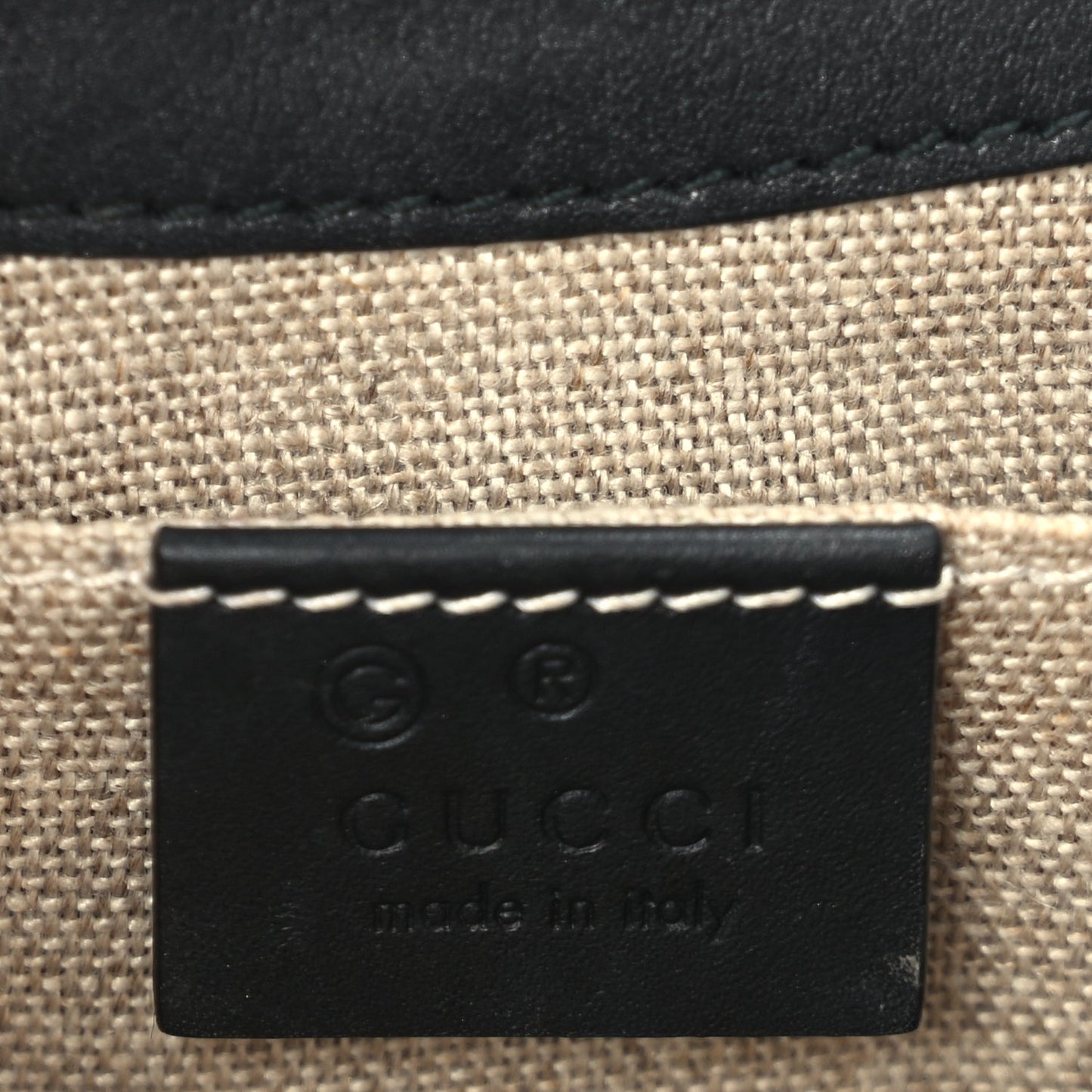 Gucci Microguccissima Mini Emily Shoulder Bag Black