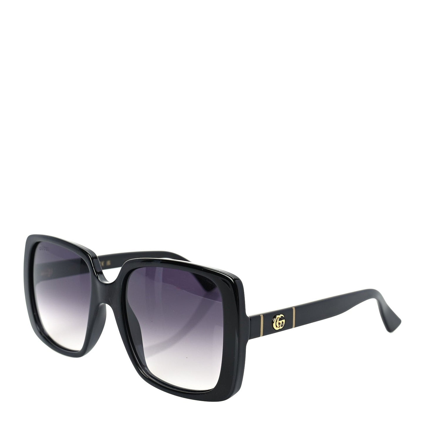 Gucci Acetate Square Sunglasses GG0637SK  Black