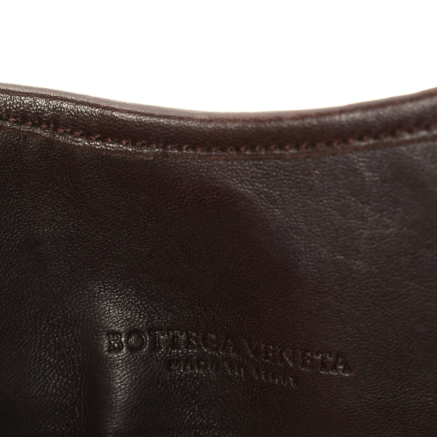 Bottega Veneta Canvas Calfskin Trimmed Shoulder Bag  Pink Brown