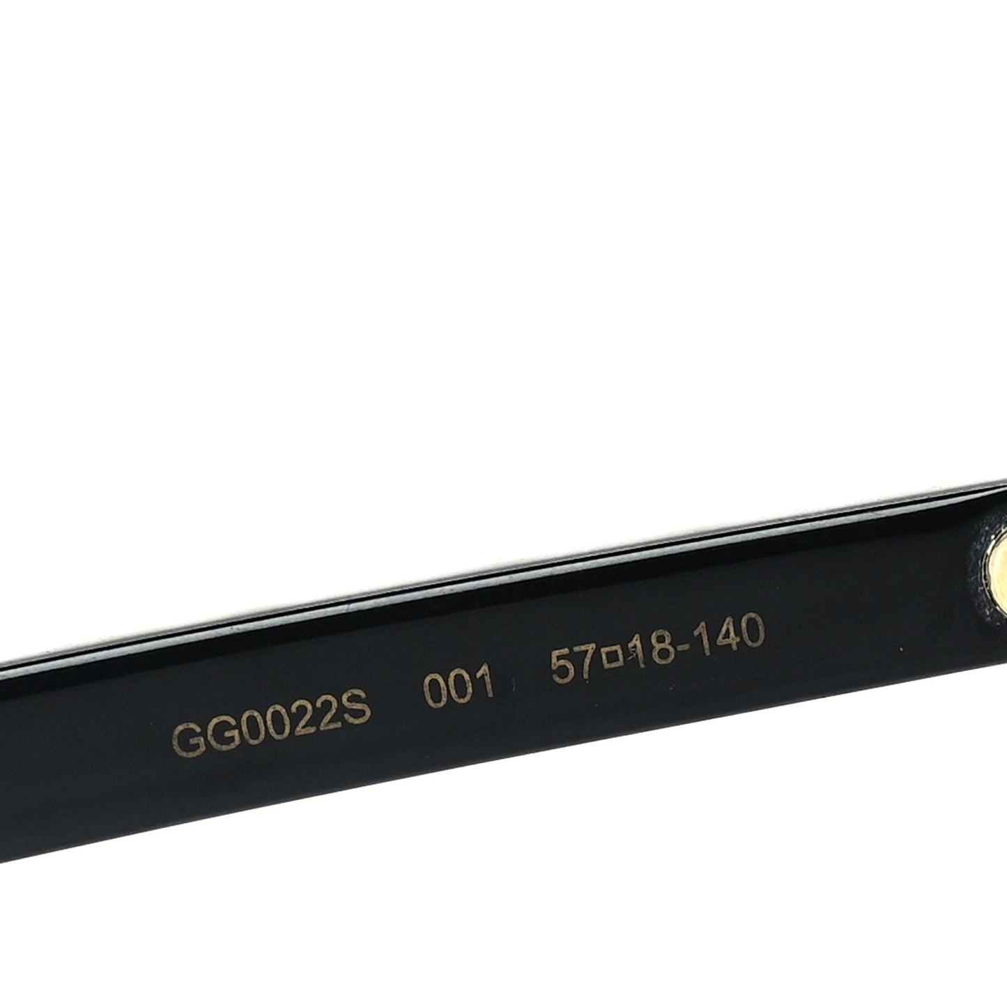 Gucci Acetate GG Sunglasses GG0022S  Black