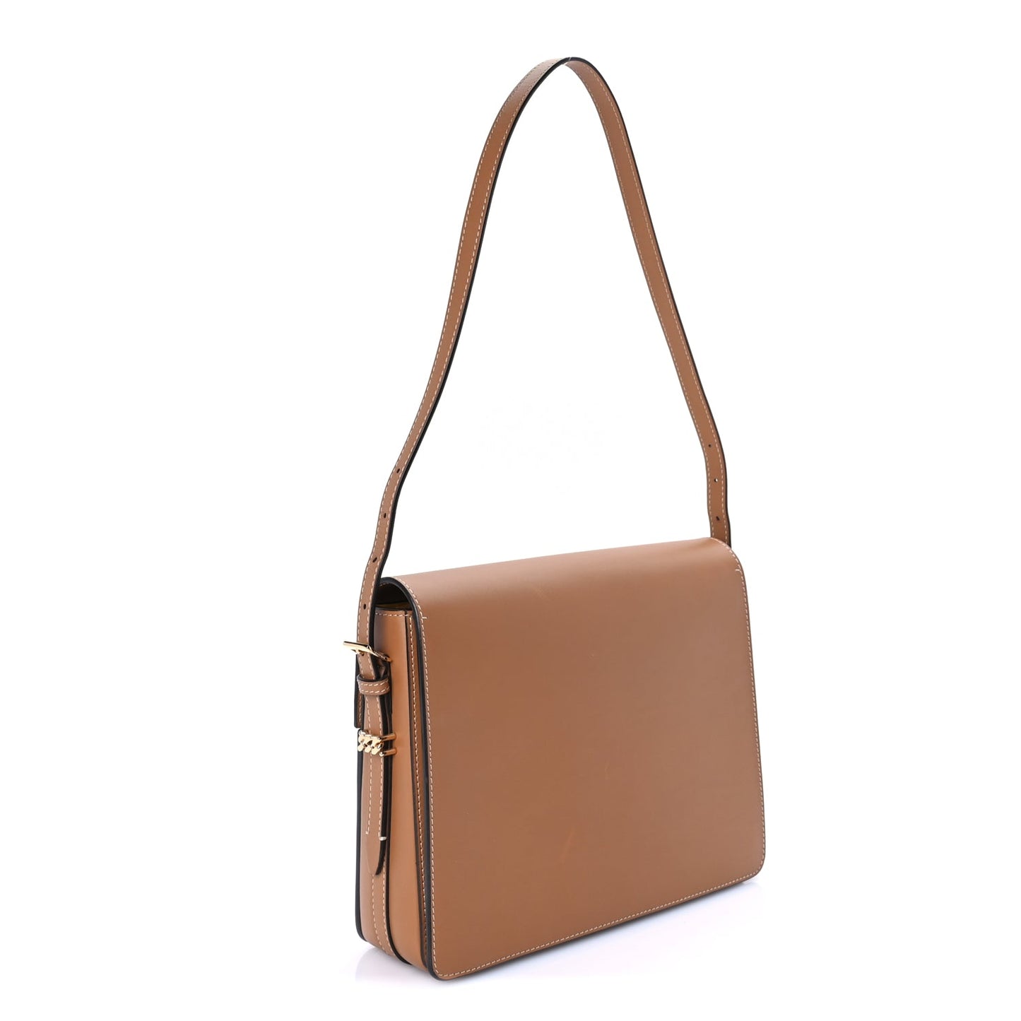 Burberry Calfskin Large Grace Bag Nutmeg
