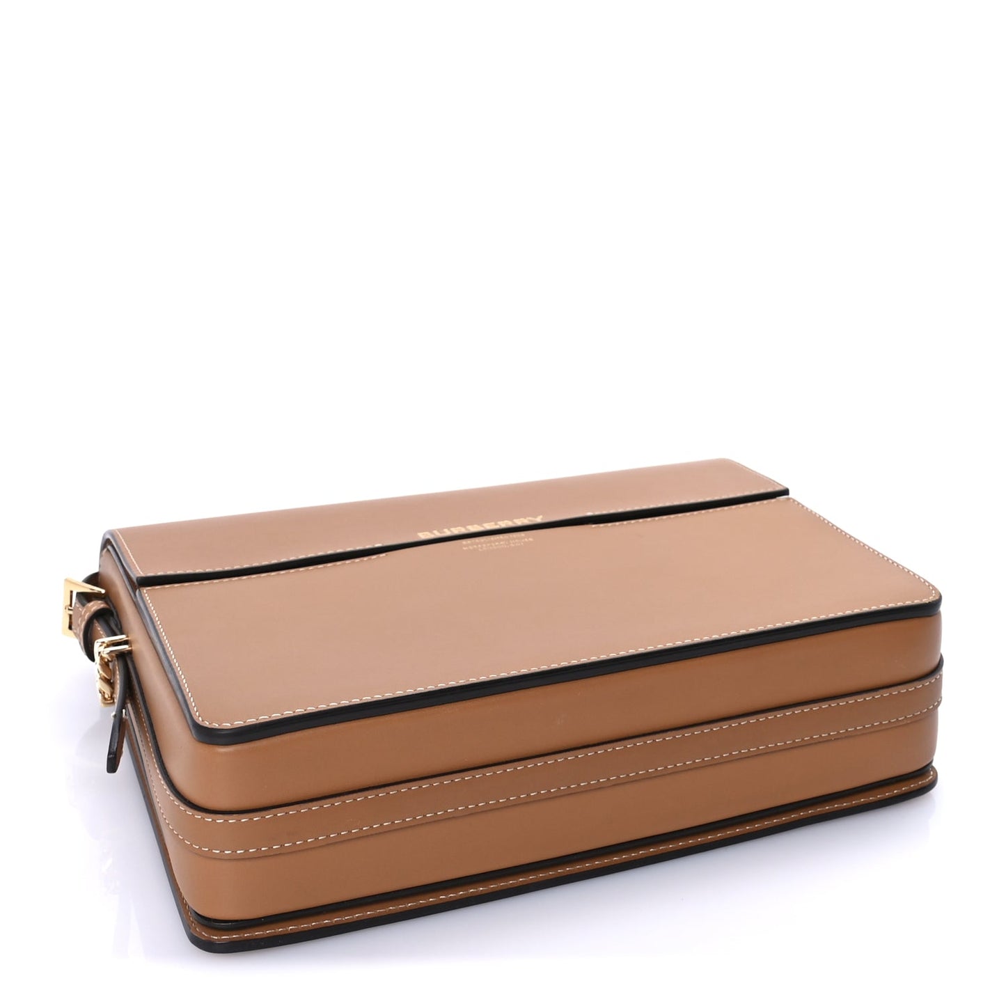 Burberry Calfskin Large Grace Bag Nutmeg