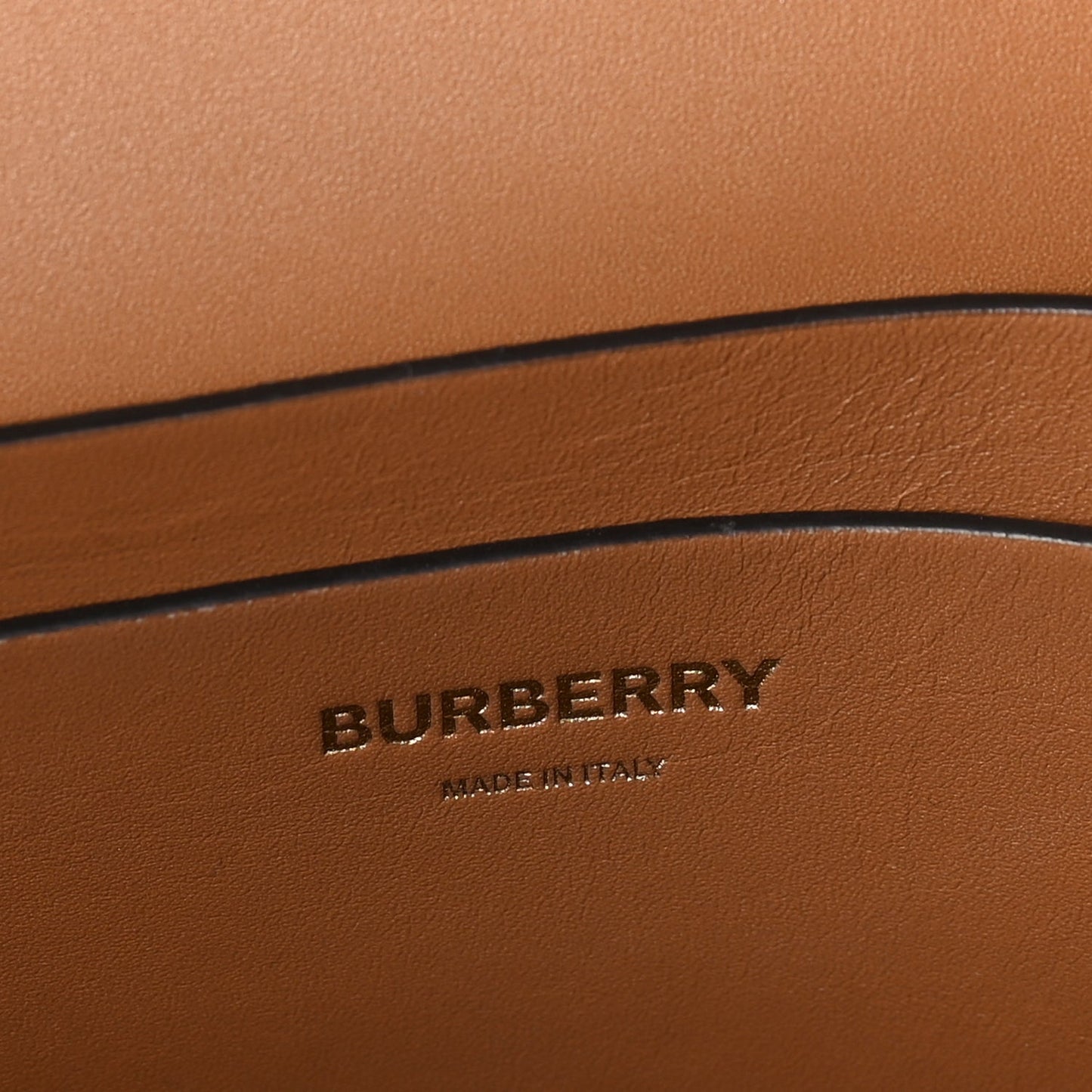 Burberry Calfskin Large Grace Bag Nutmeg