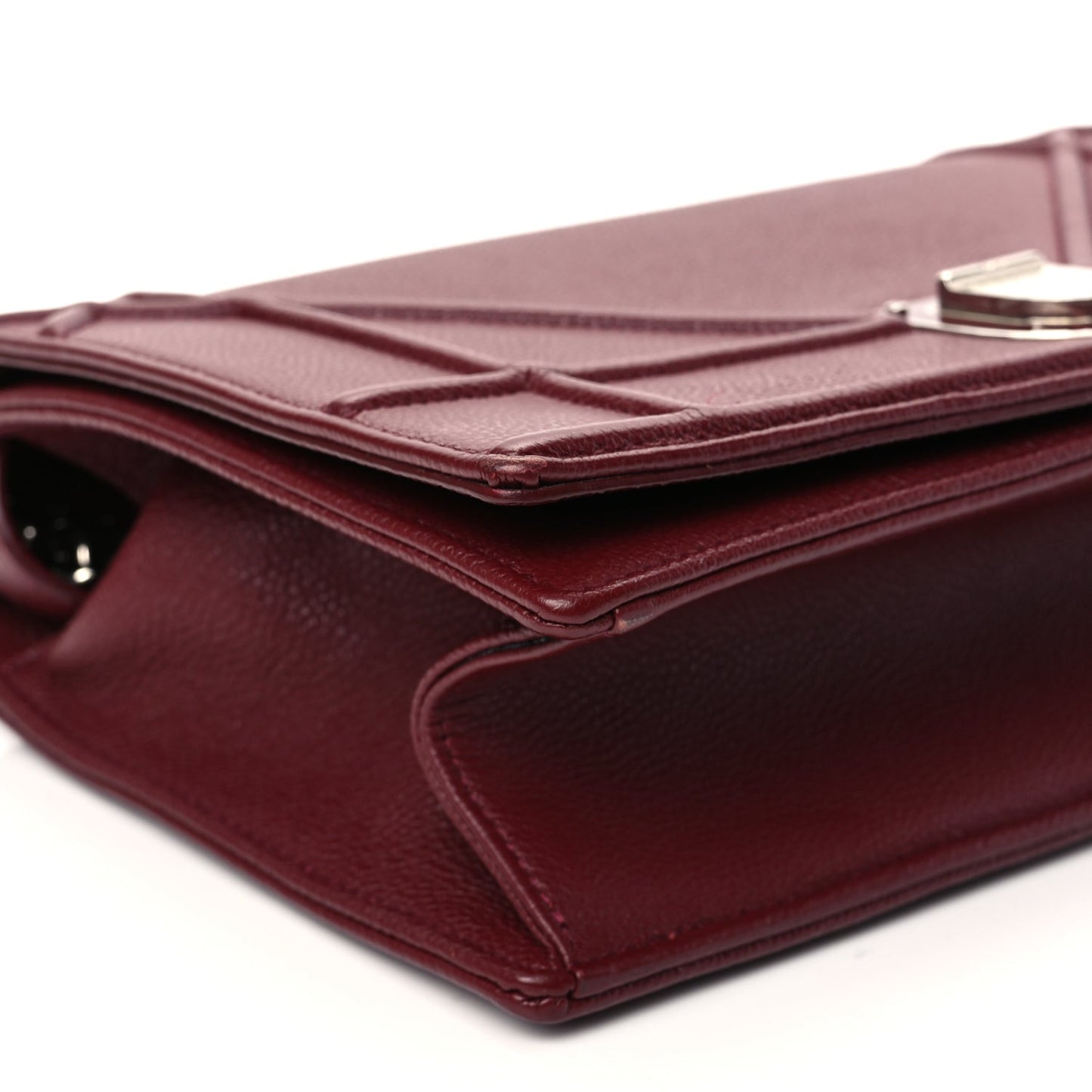 Christian Dior Grained Calfskin Medium Diorama Flap Bag