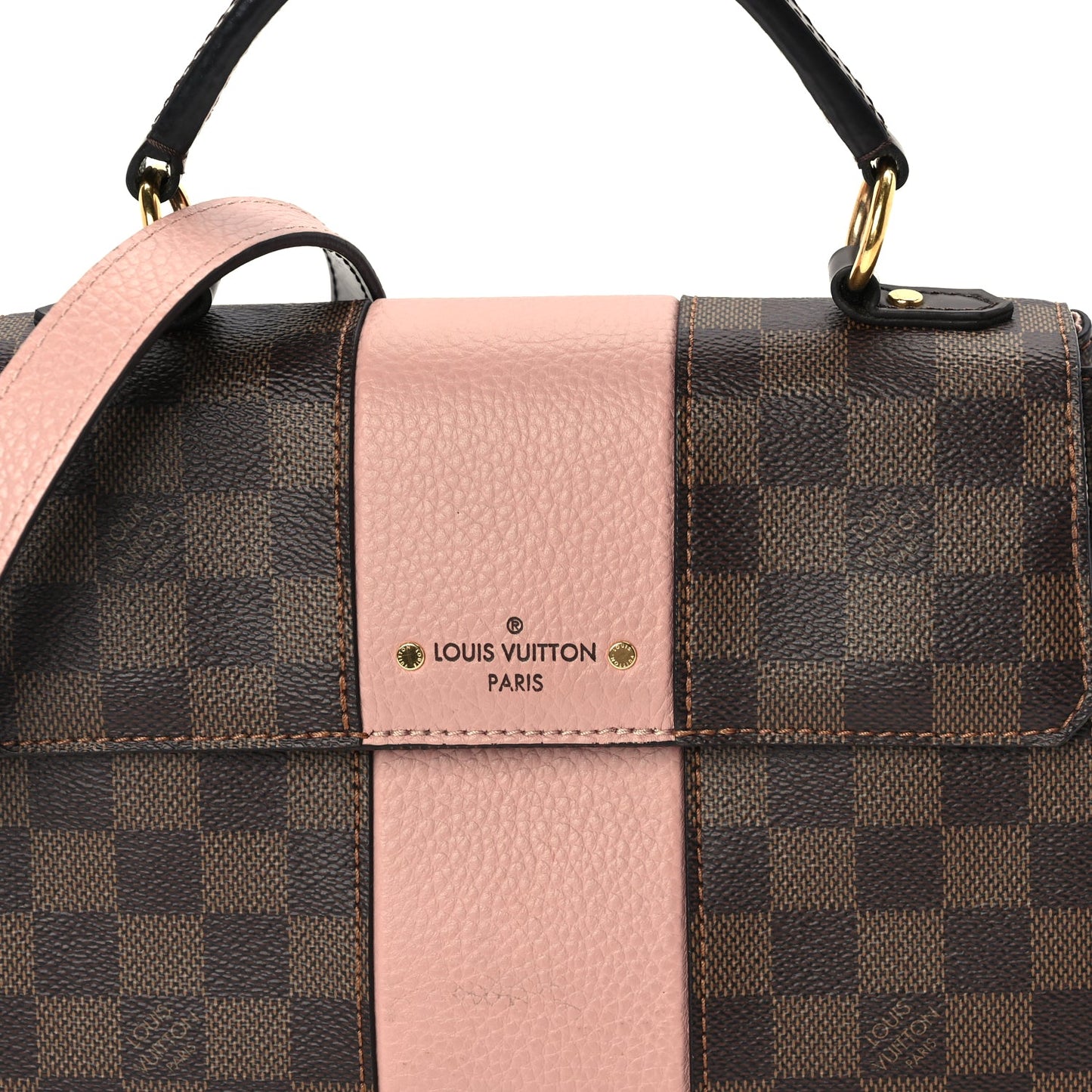 Louis Vuitton Damier Ebene Bond Street BB Magnolia