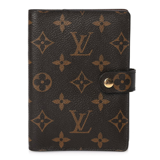 Louis Vuitton Monogram Small Ring Agenda Cover