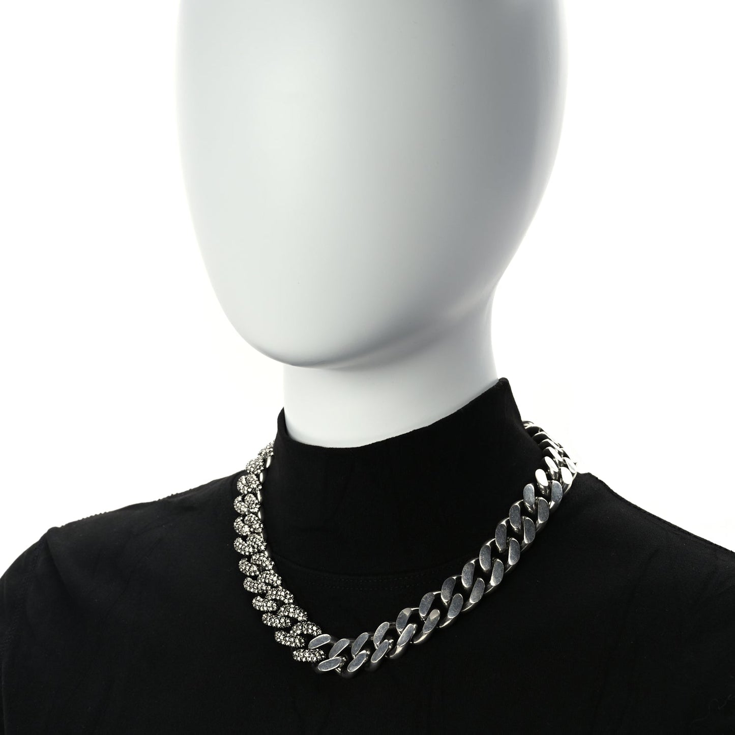 Saint Laurent Curb Chain Necklace
