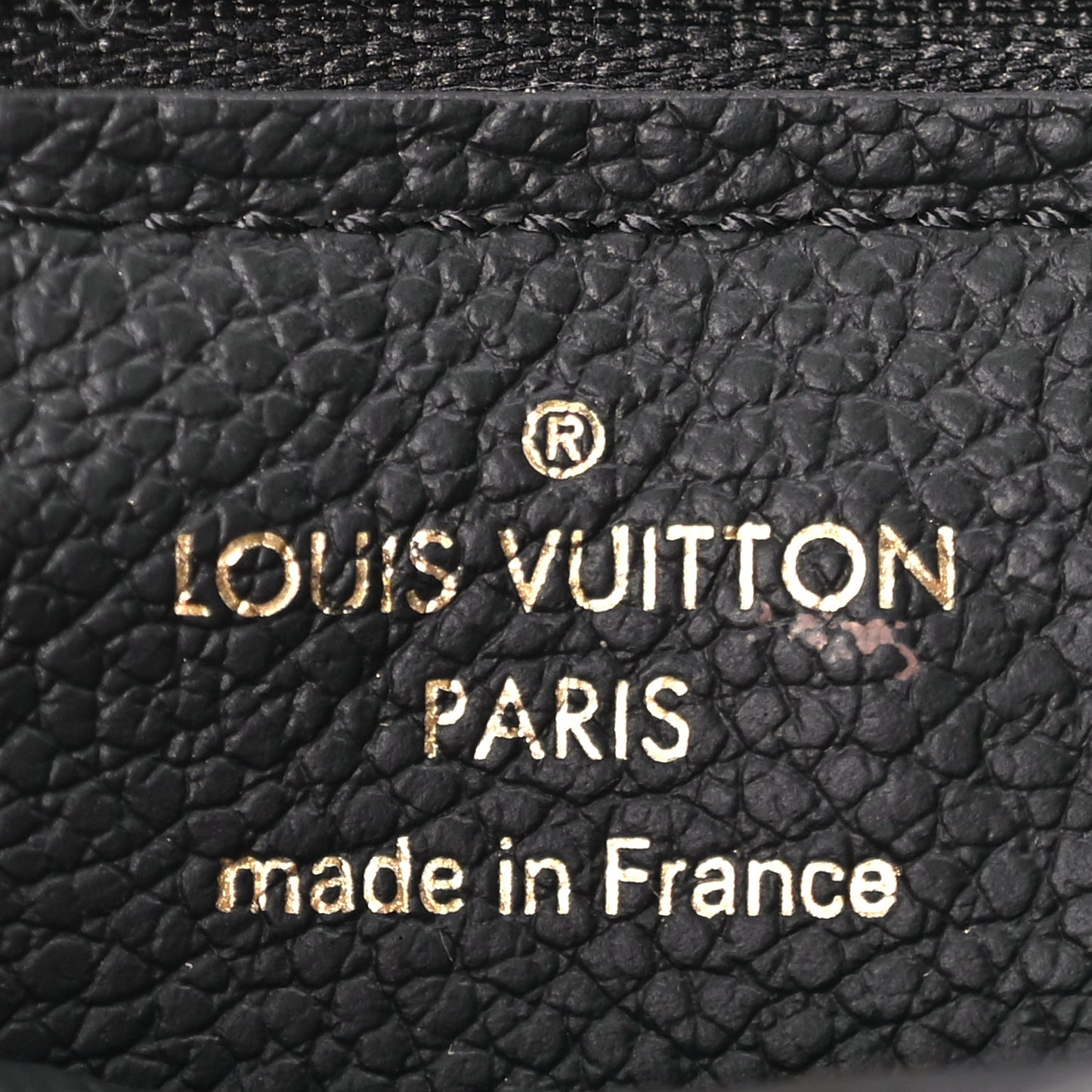 Louis Vuitton Empreinte Recto Verso Card Holder Black