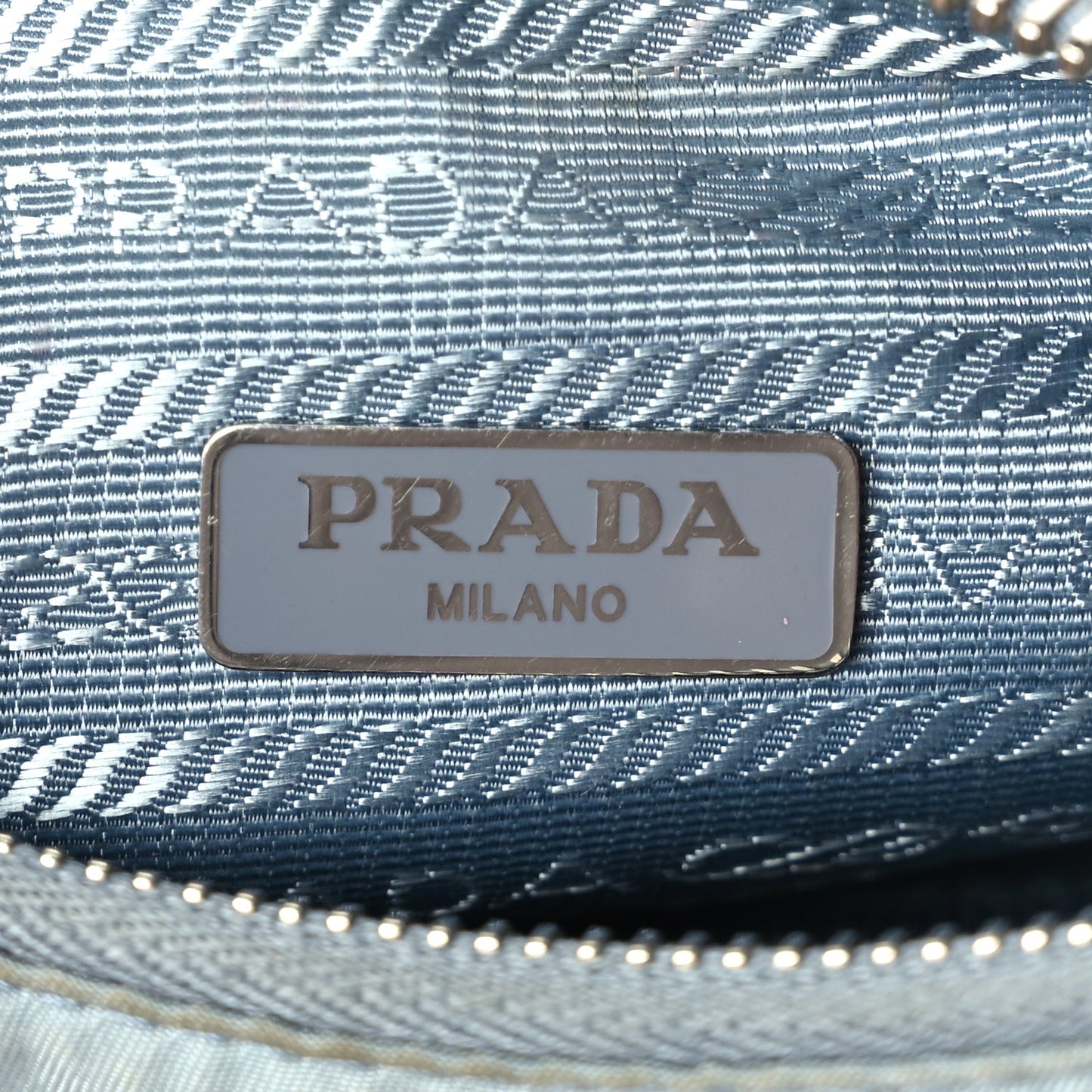 Prada Nylon Re-Edition 2005 Shoulder Bag Astrale