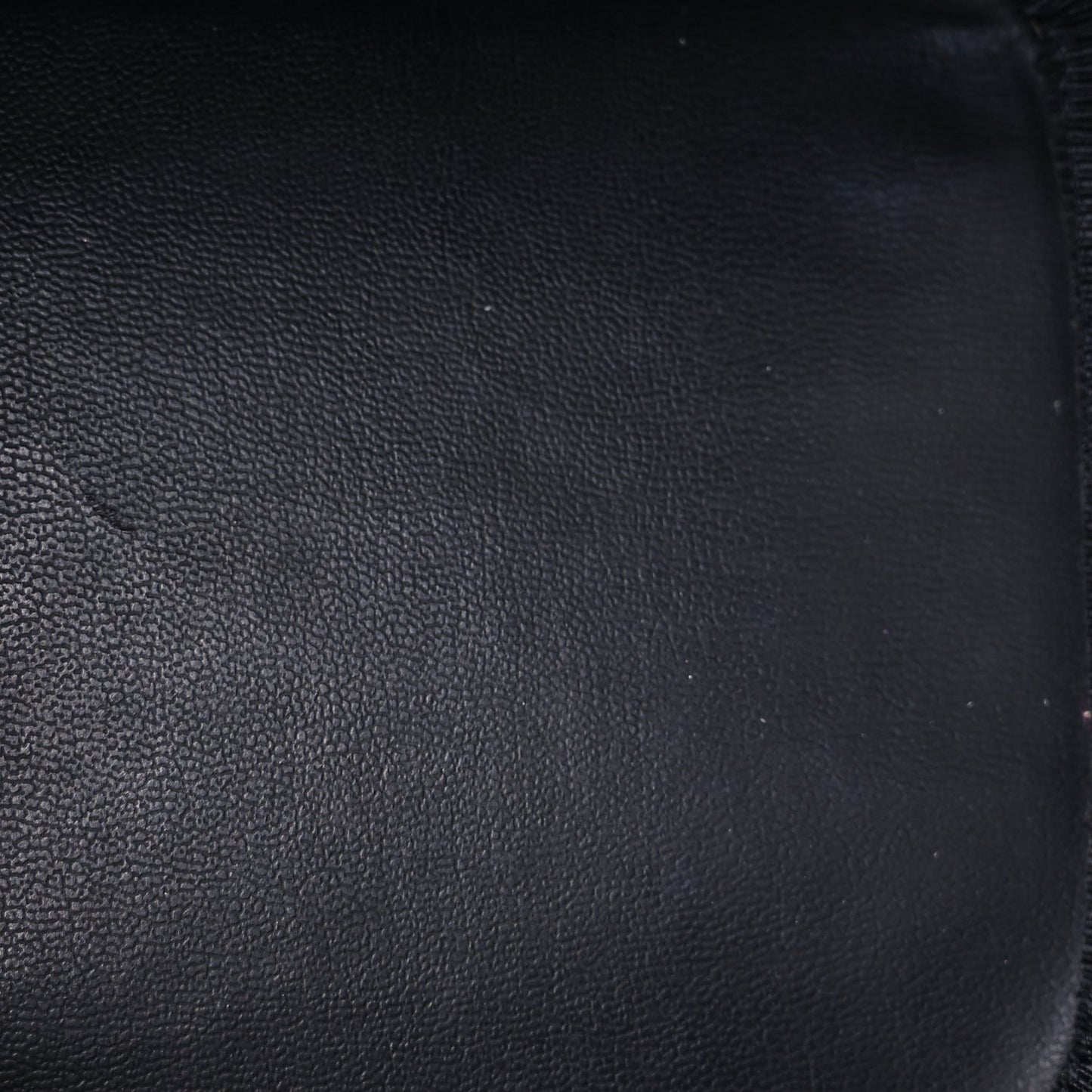 Chanel Caviar Vanity Cosmetic Case Black