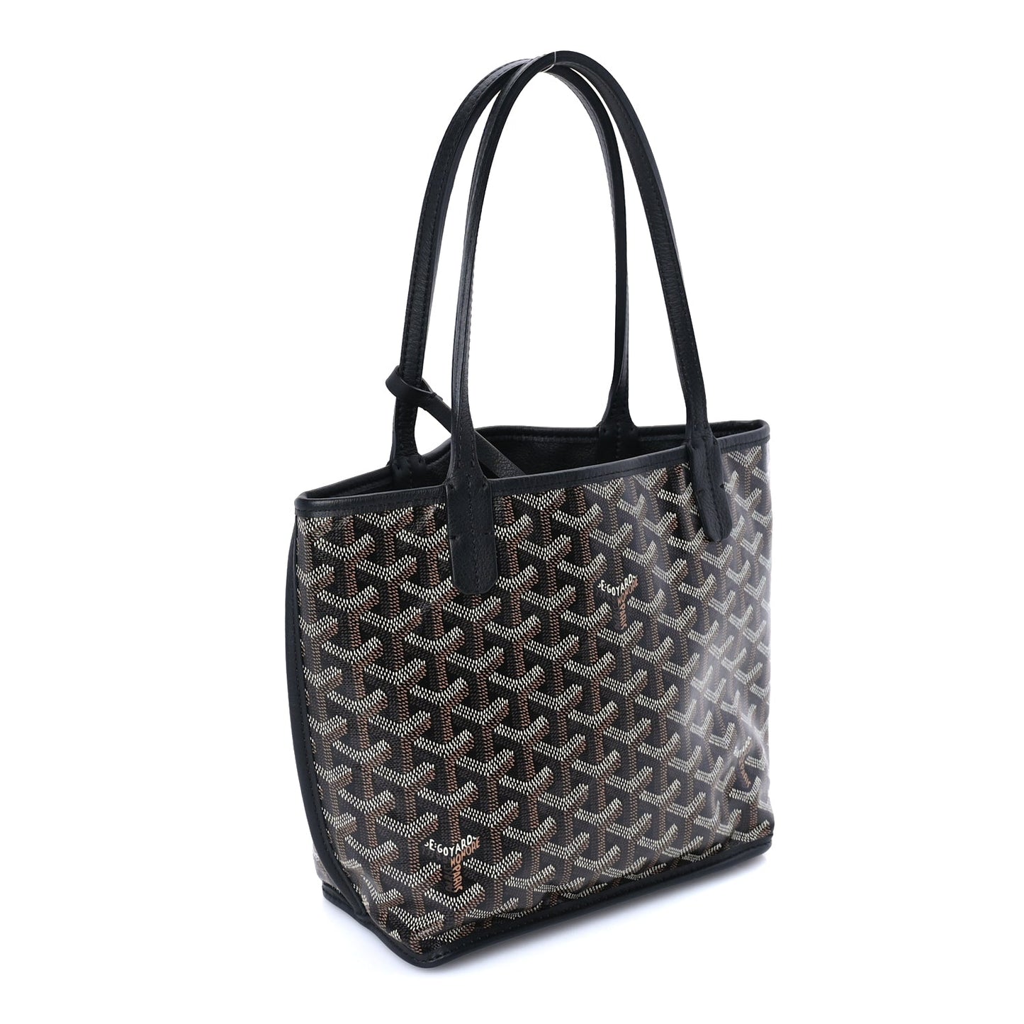 Goyard Goyardine Reversible Mini Anjou Black