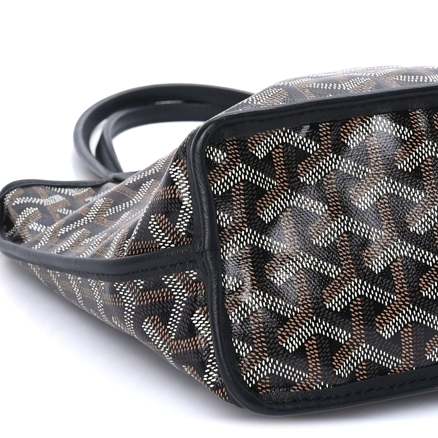 Goyard Goyardine Reversible Mini Anjou Black