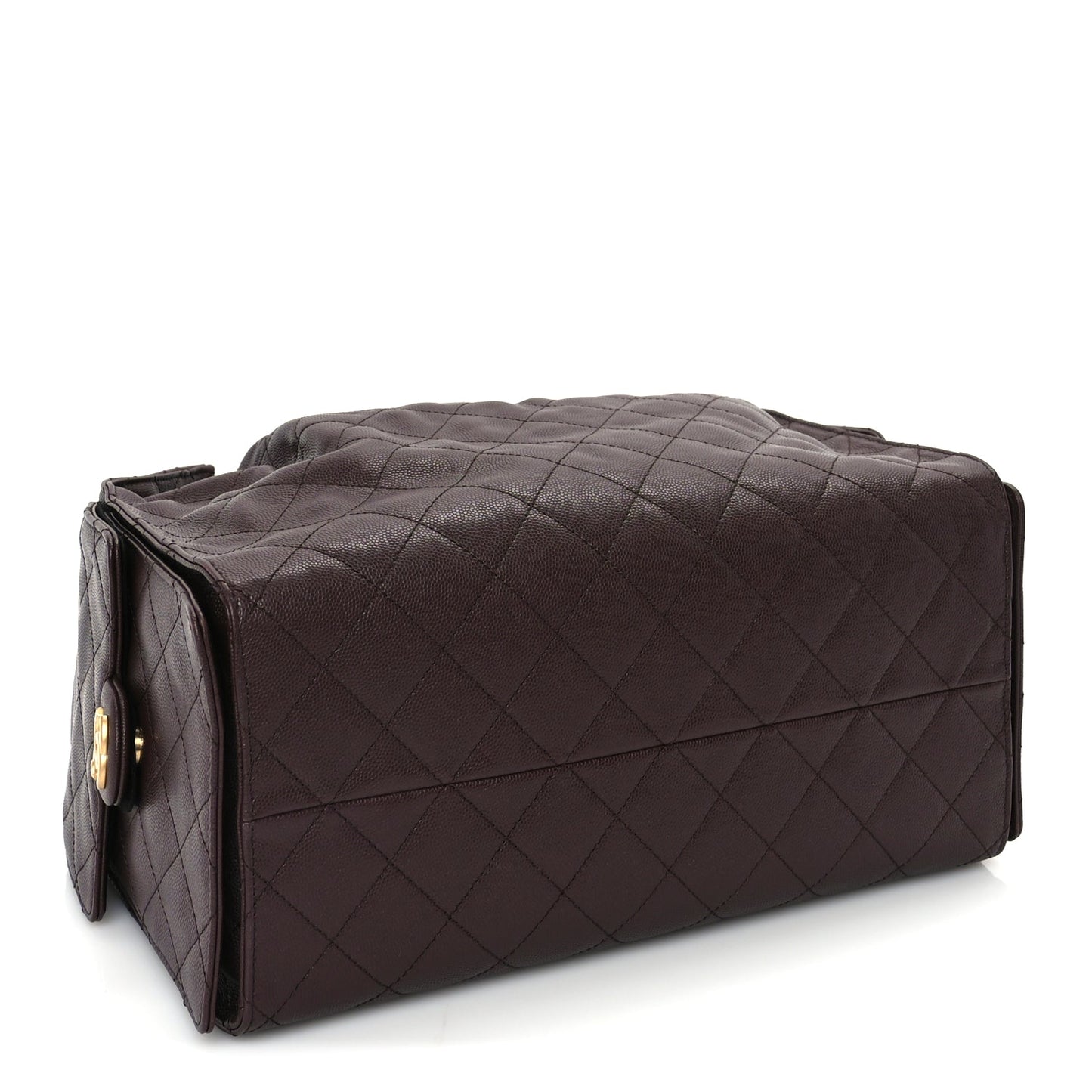 Chanel Caviar Quilted Medium Chanel 25 Handbag Dark Brown