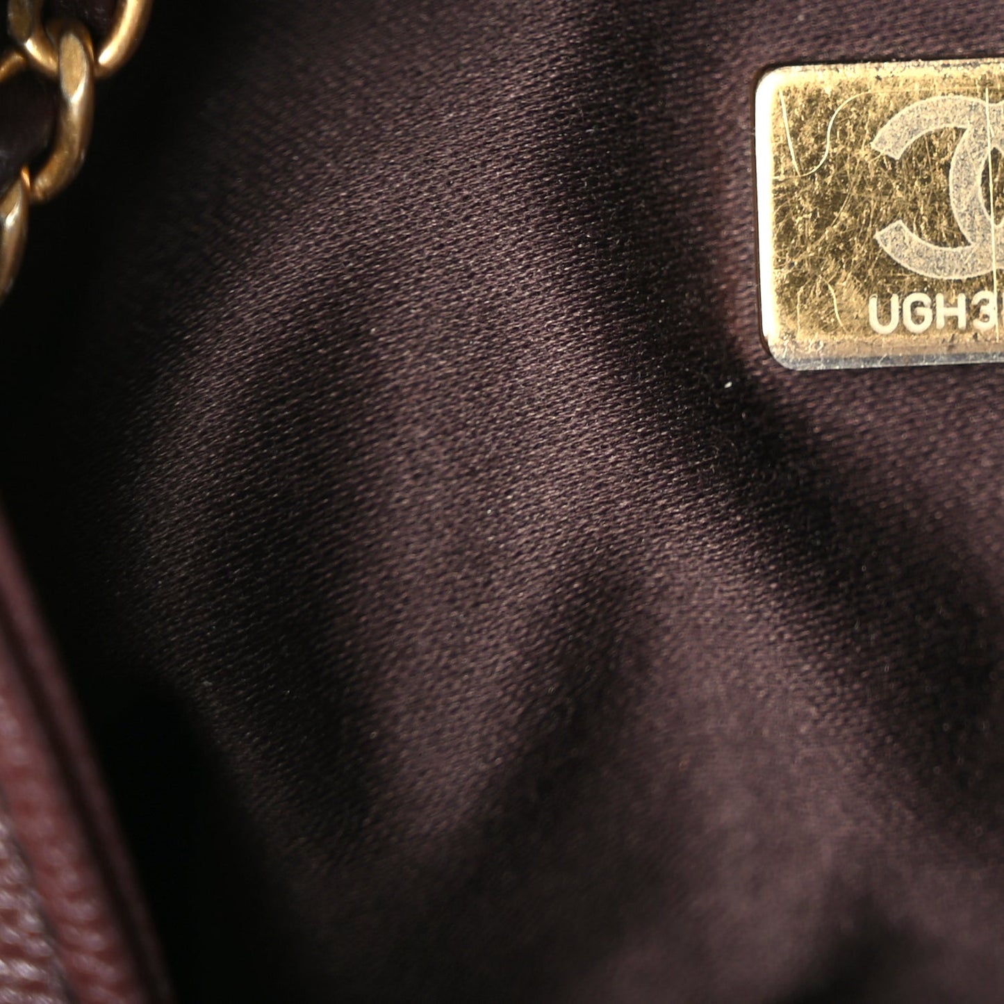 Chanel Caviar Quilted Medium Chanel 25 Handbag Dark Brown