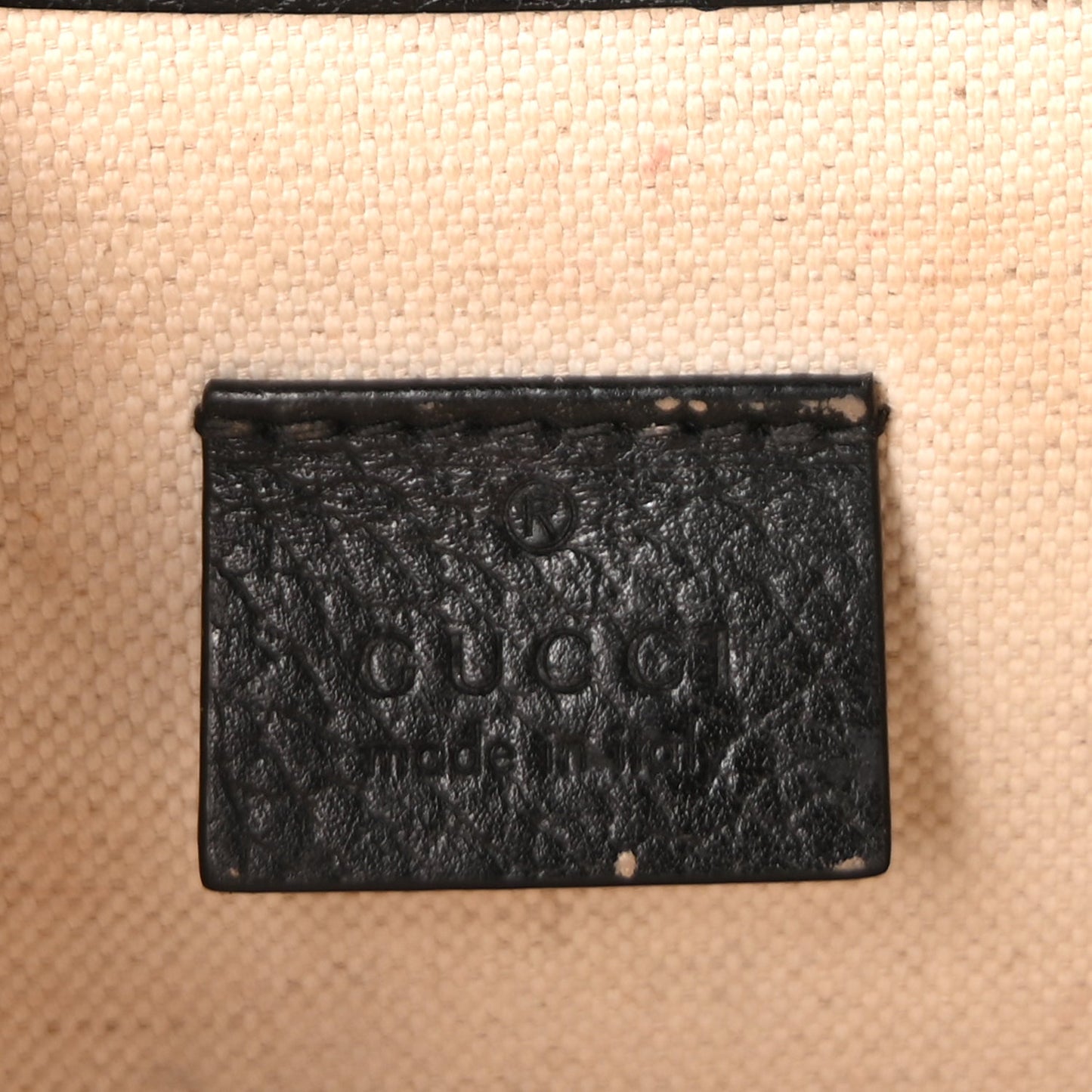 Gucci Calfskin Mini Dionysus Shoulder Bag  Black