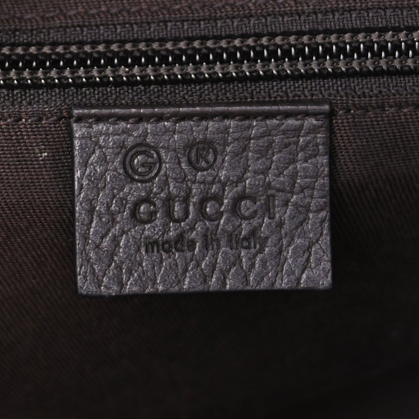 Gucci Gucci Monogram Dollar Calfskin Large Boston Duffle Bag  Beige Ebony Testa di Moro Marrone Scuro
