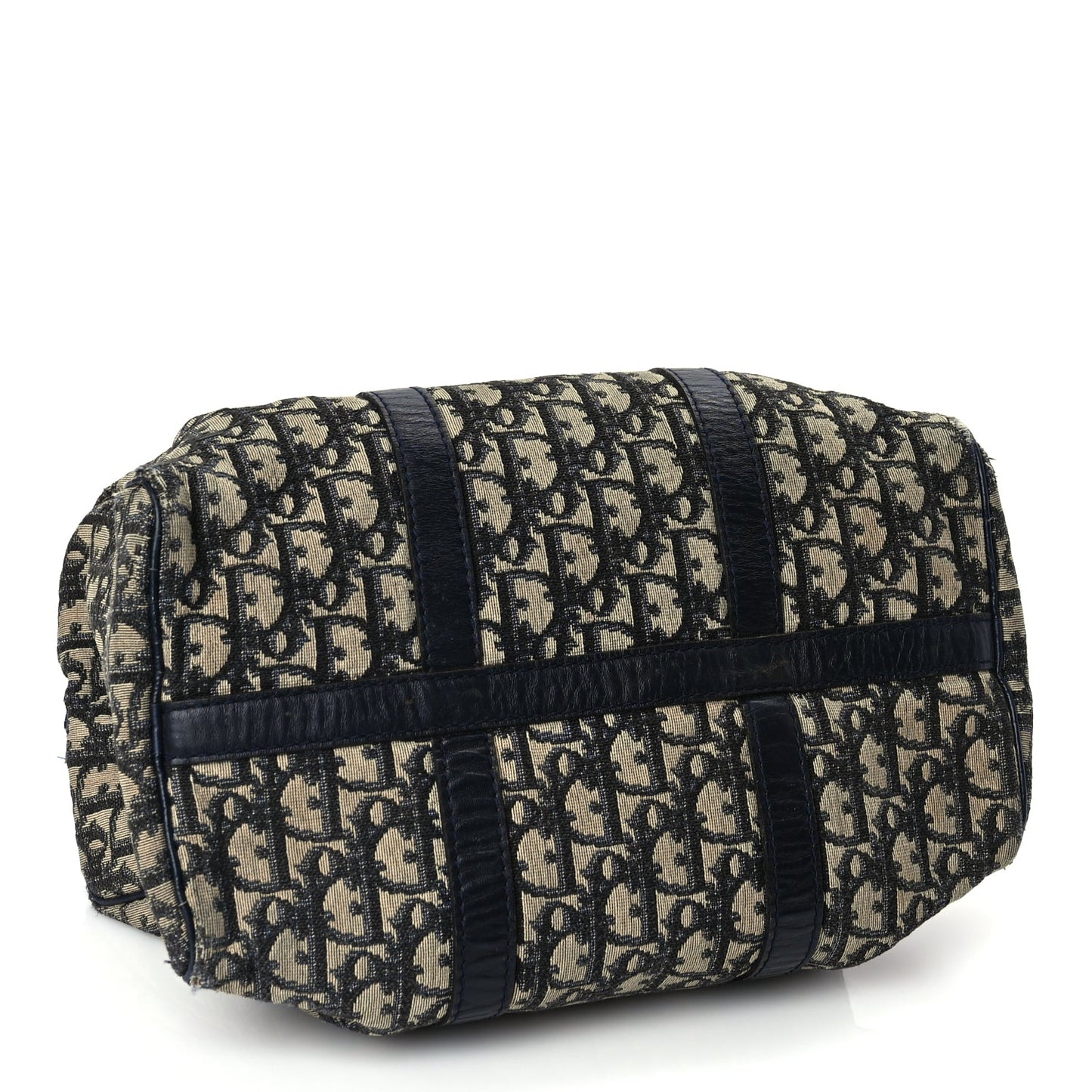 Christian Dior Monogram Boston Black