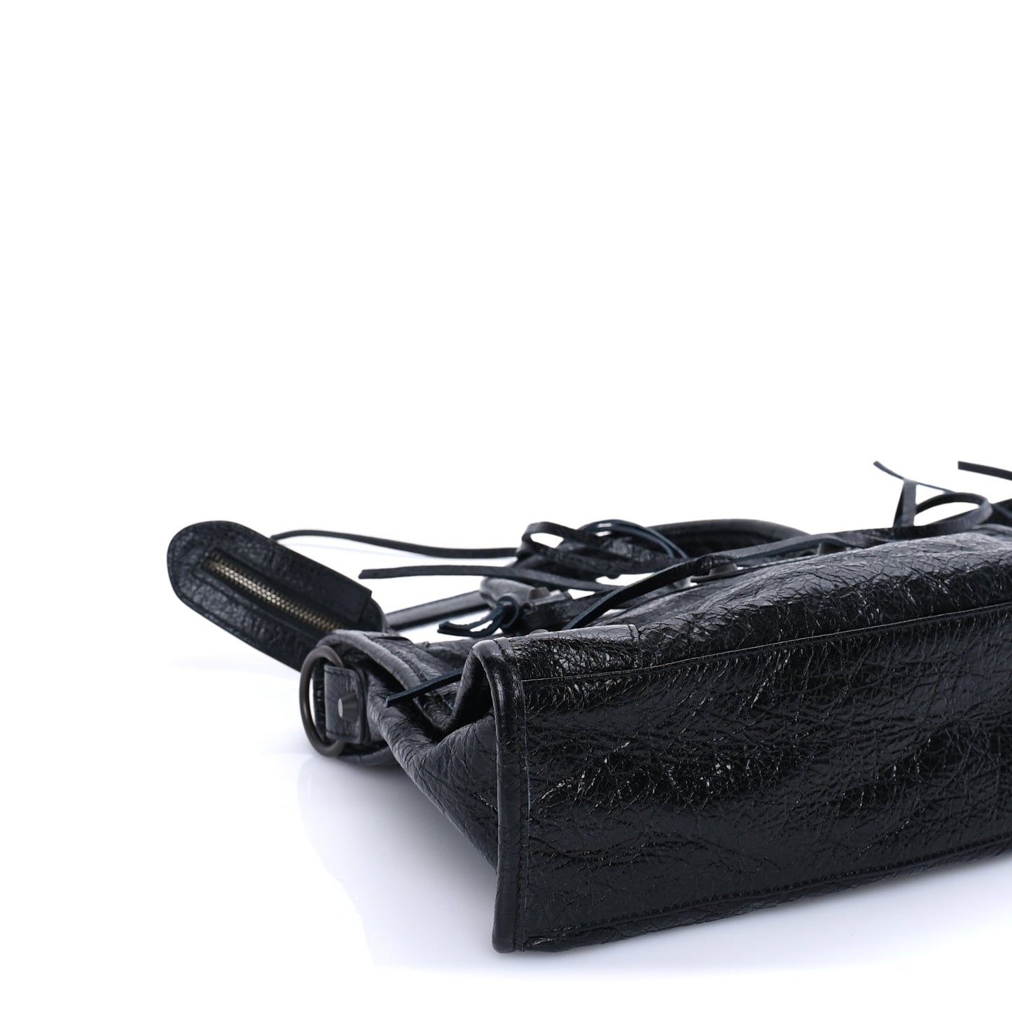 Balenciaga Agneau Arena Classic Hardware Small Le City Black
