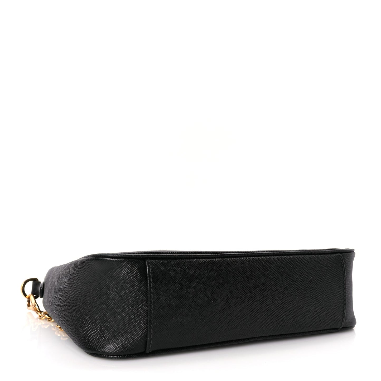 Prada Saffiano Lux Re-Edition 2005 Shoulder Bag Black