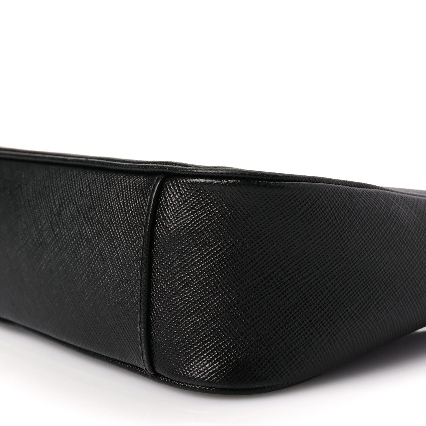 Prada Saffiano Lux Re-Edition 2005 Shoulder Bag Black