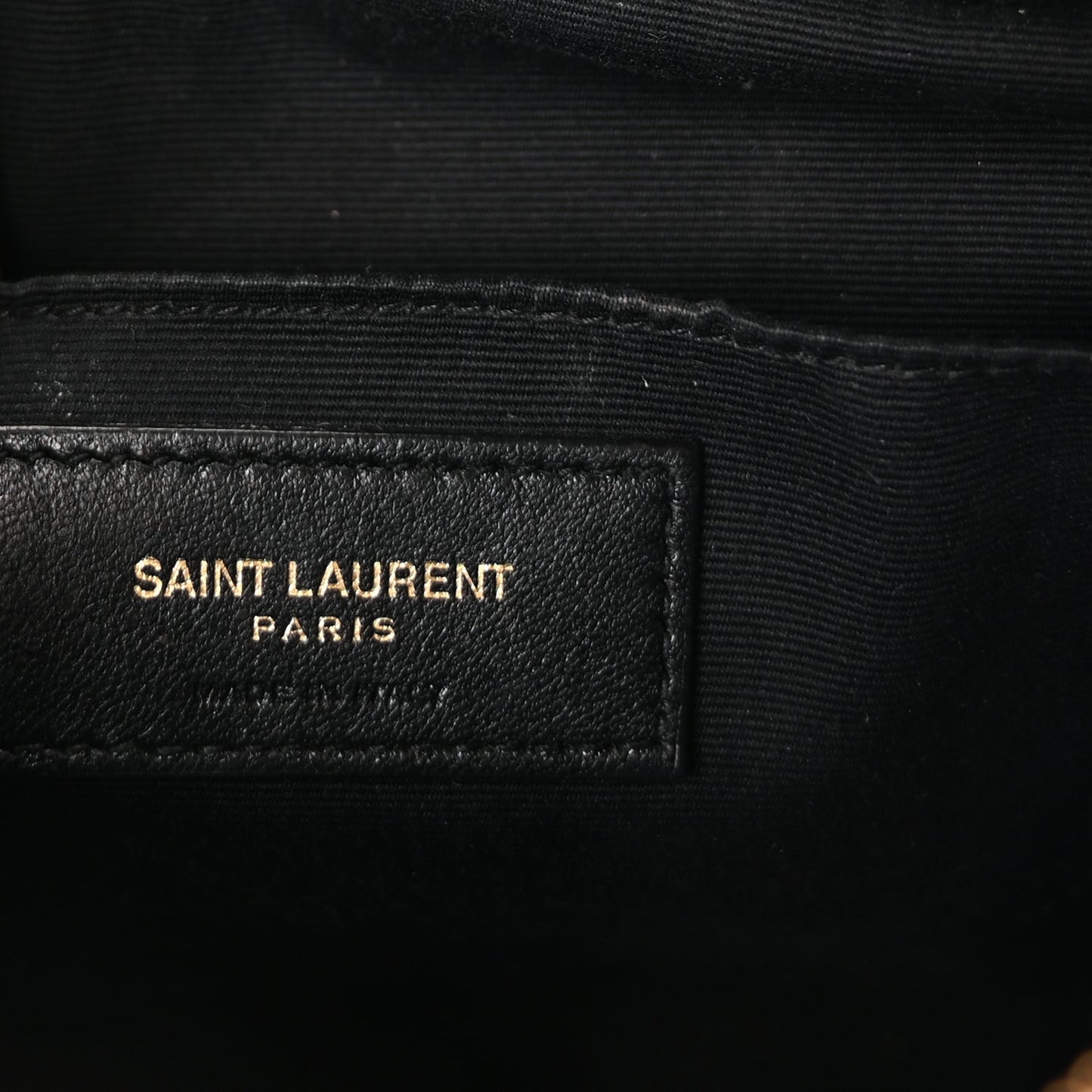Saint Laurent Calfskin Matelasse Monogram Lou Camera Bag  Nude Powder
