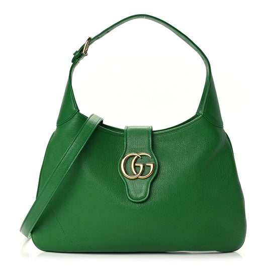 Gucci Goatskin Medium Aphrodite Shoulder Bag  New Shamrock