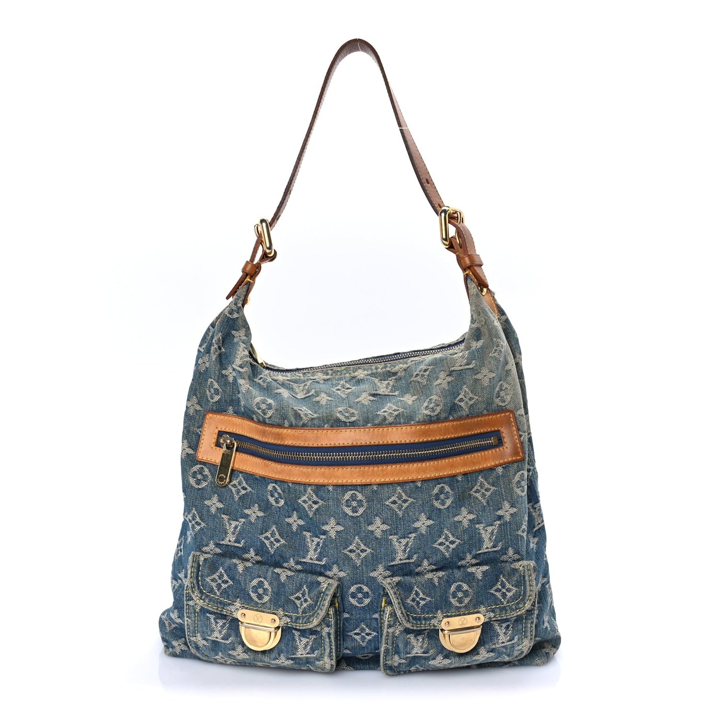 Louis Vuitton Denim Baggy GM Blue
