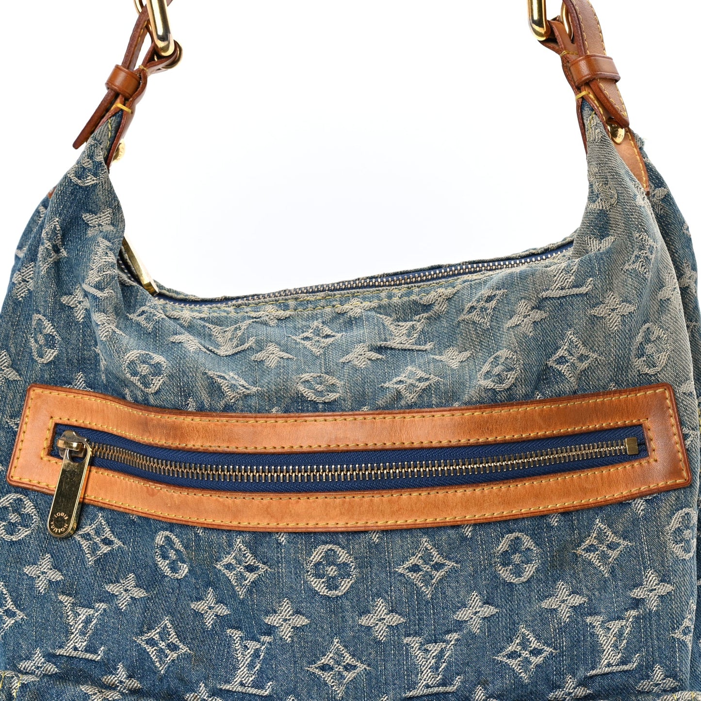 Louis Vuitton Denim Baggy GM Blue