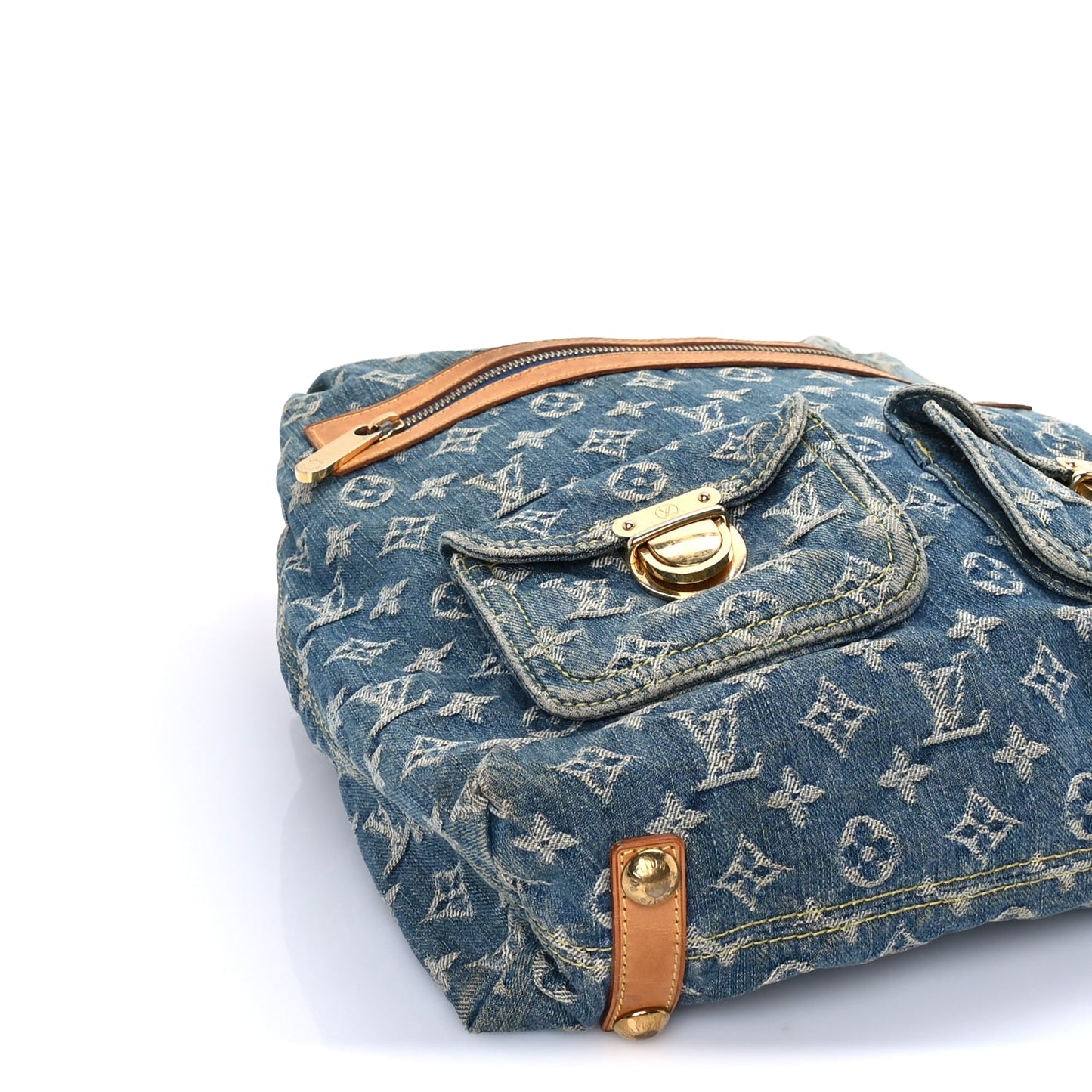 Louis Vuitton Denim Baggy GM Blue