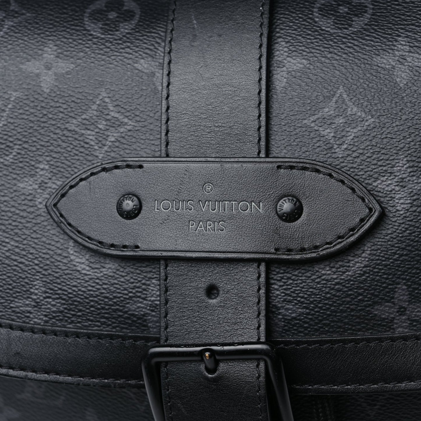 Louis Vuitton Monogram Eclipse Saumur Backpack