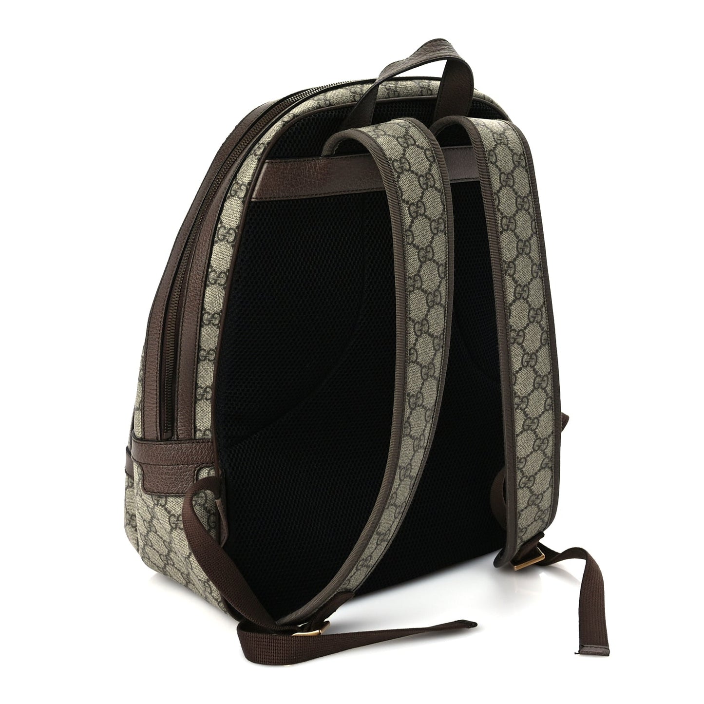 Gucci GG Supreme Monogram Medium Ophidia Day Backpack Brown