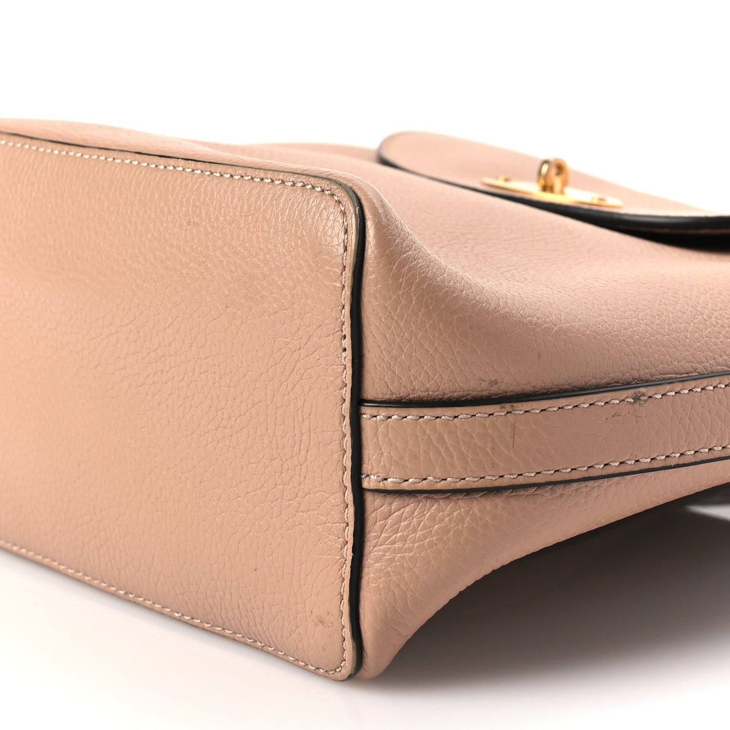 Mulberry Classic Grain Calfskin Mini Bayswater Backpack Blush