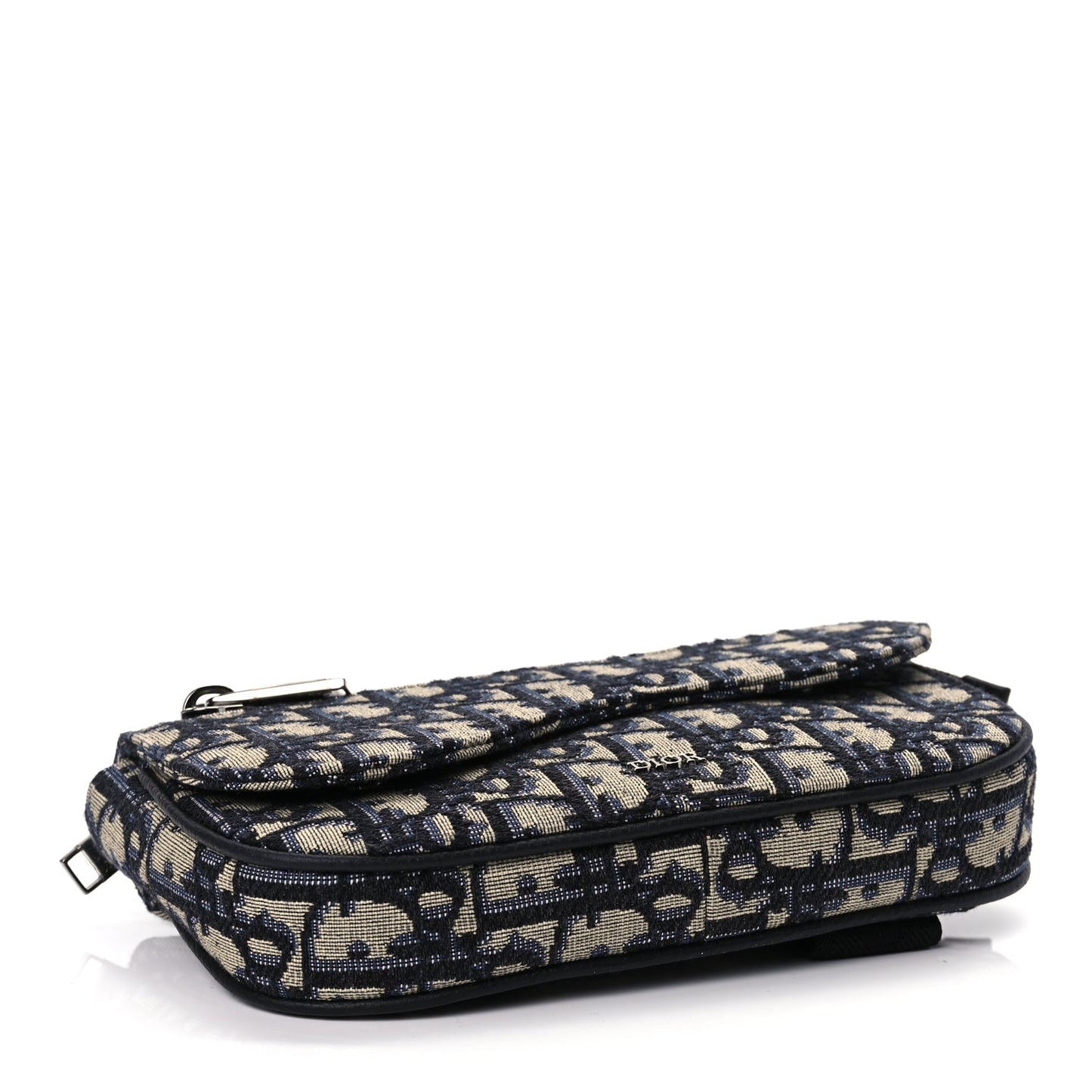 Christian Dior Oblique Arm Pouch Blue