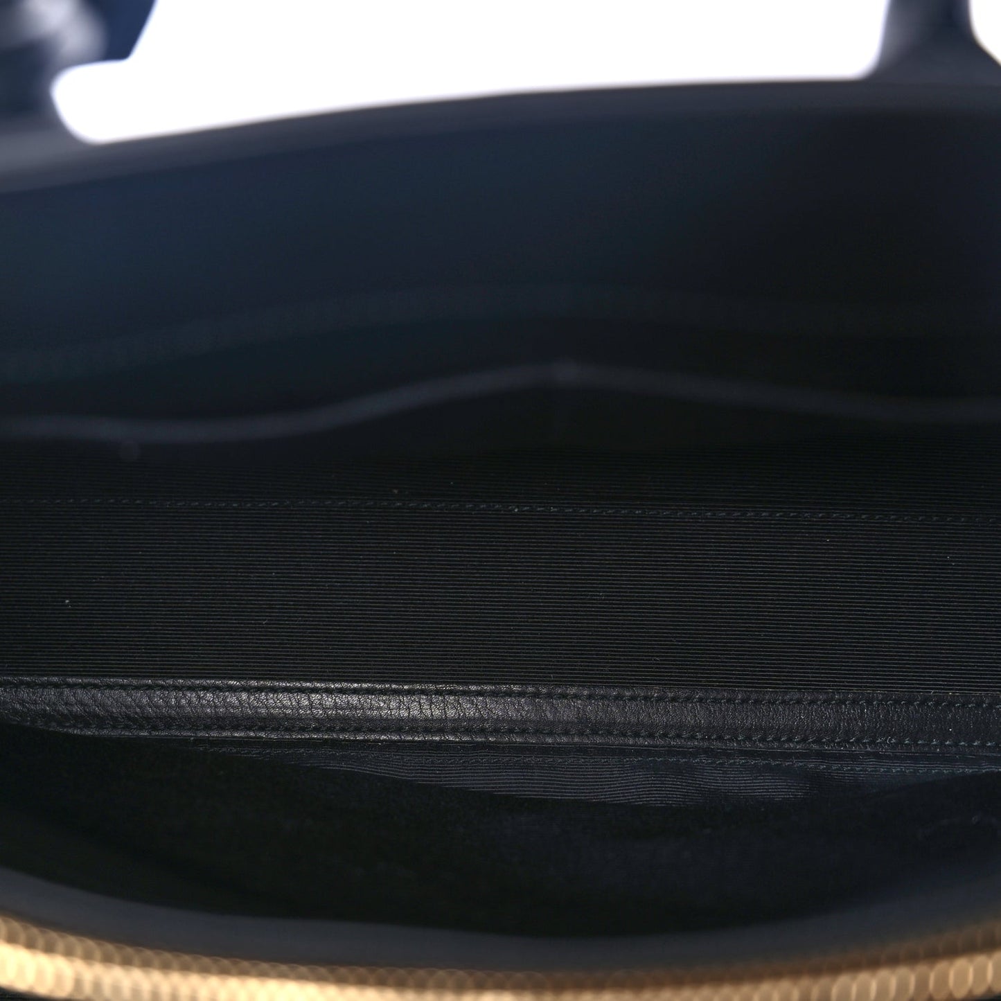 Saint Laurent Calfskin Bi-Color Small Sac De Jour  Royal Blue Black