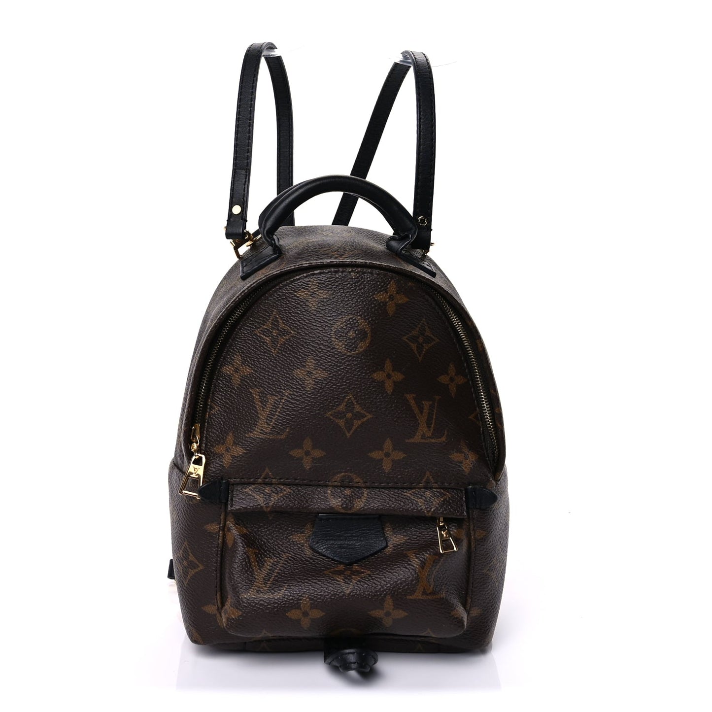 Louis Vuitton Monogram Palm Springs Backpack Mini Black