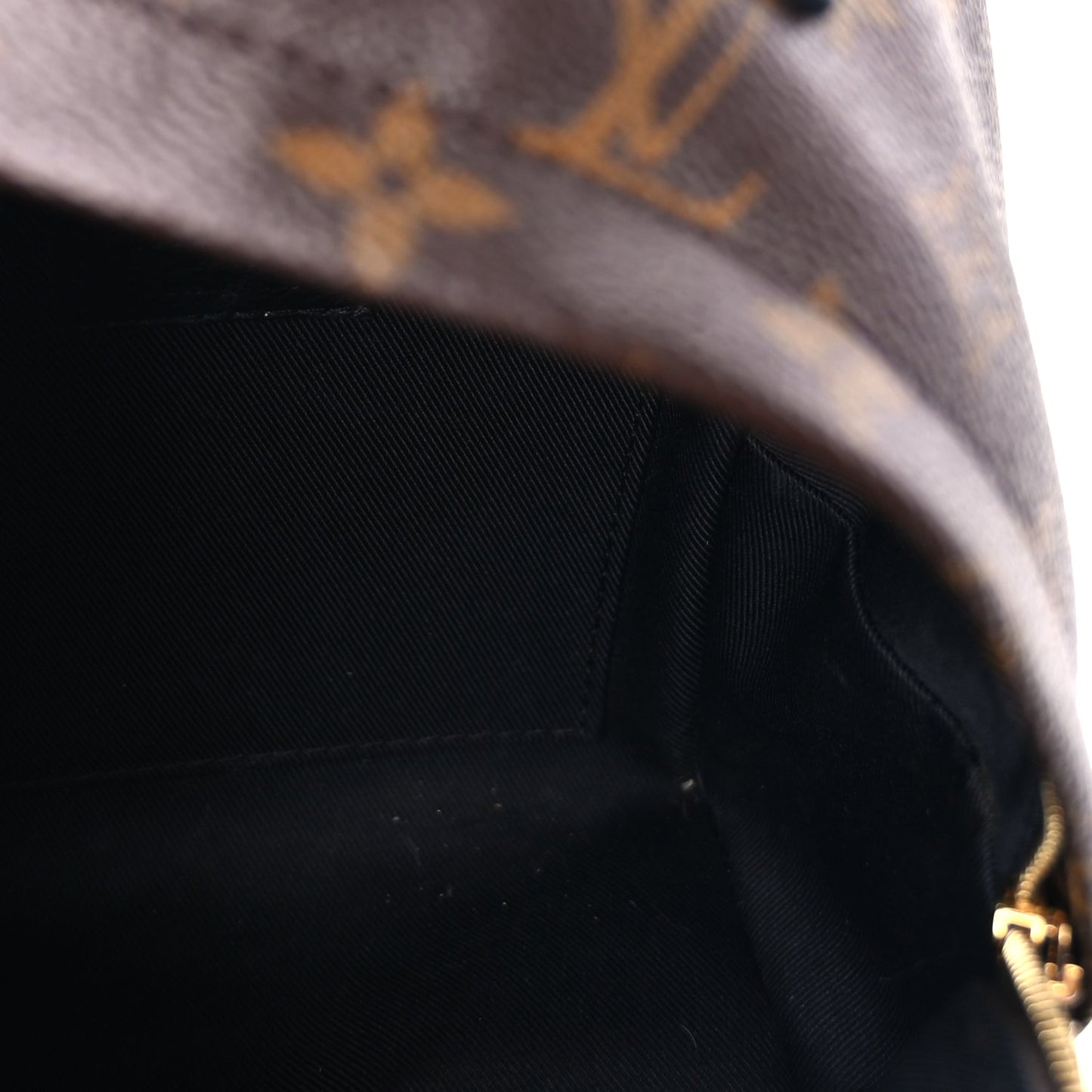 Louis Vuitton Monogram Palm Springs Backpack Mini Black