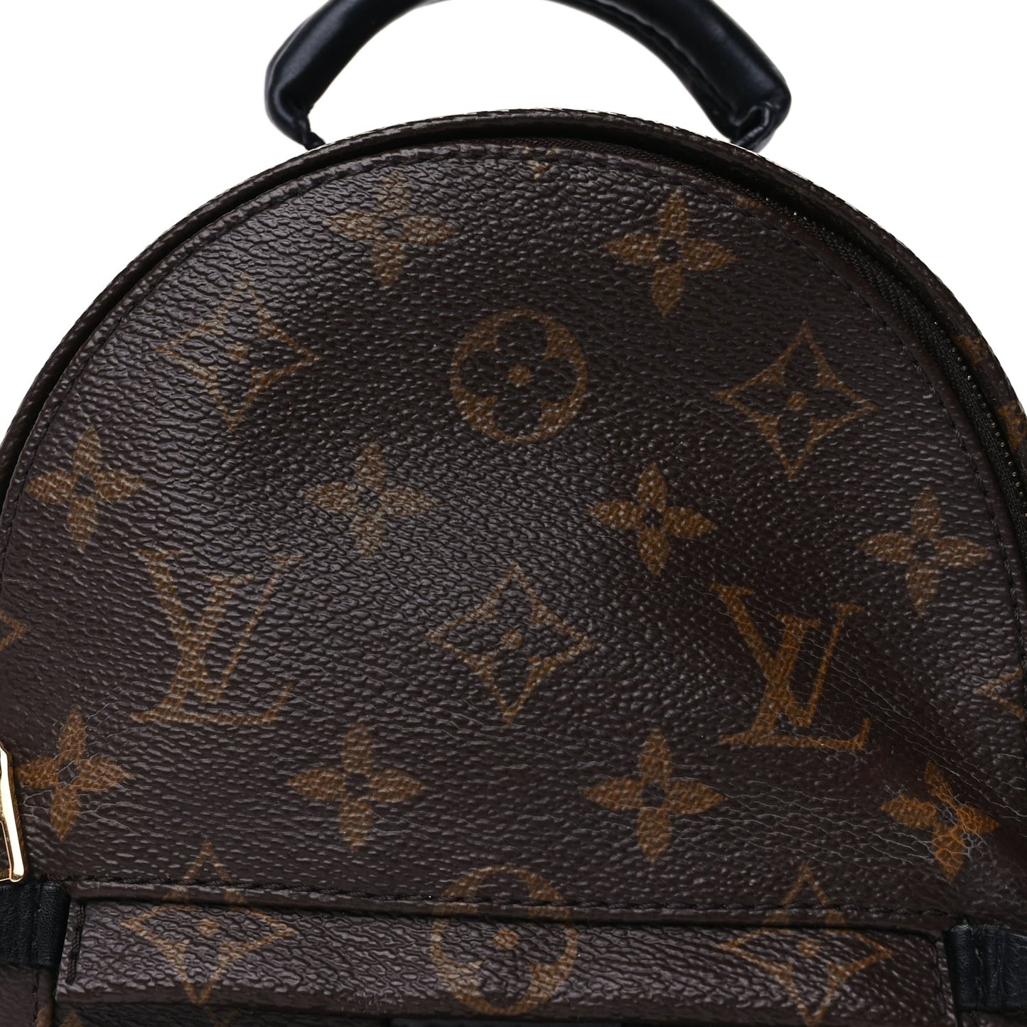 Louis Vuitton Monogram Palm Springs Backpack Mini Black