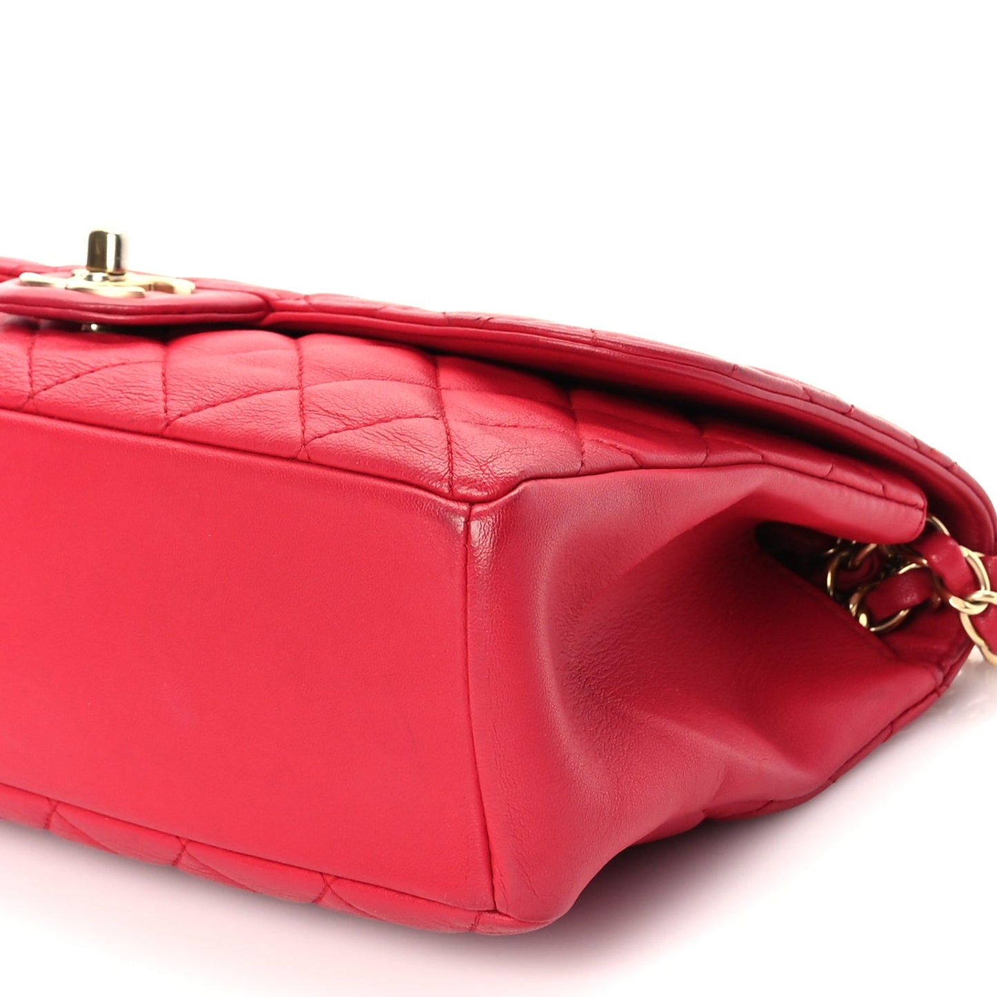 Chanel Lambskin Quilted Medium Mademoiselle Chic Flap Pink