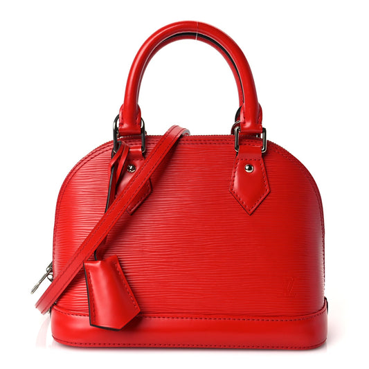 Louis Vuitton Epi Alma BB Coquelicot