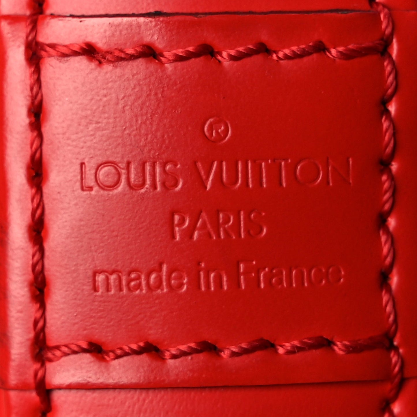 Louis Vuitton Epi Alma BB Coquelicot