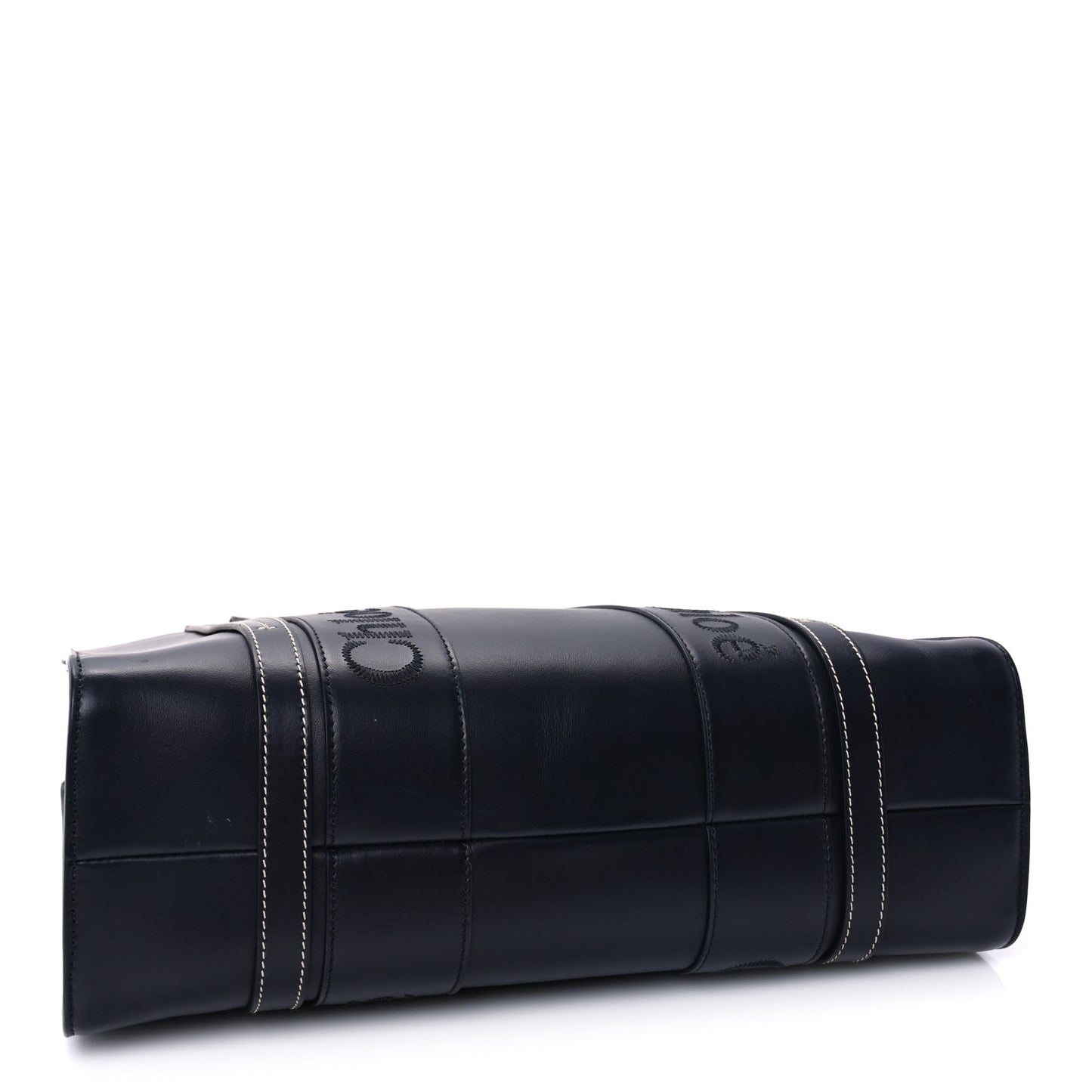 Chloe Calfskin Medium Woody Tote  Obscure Navy