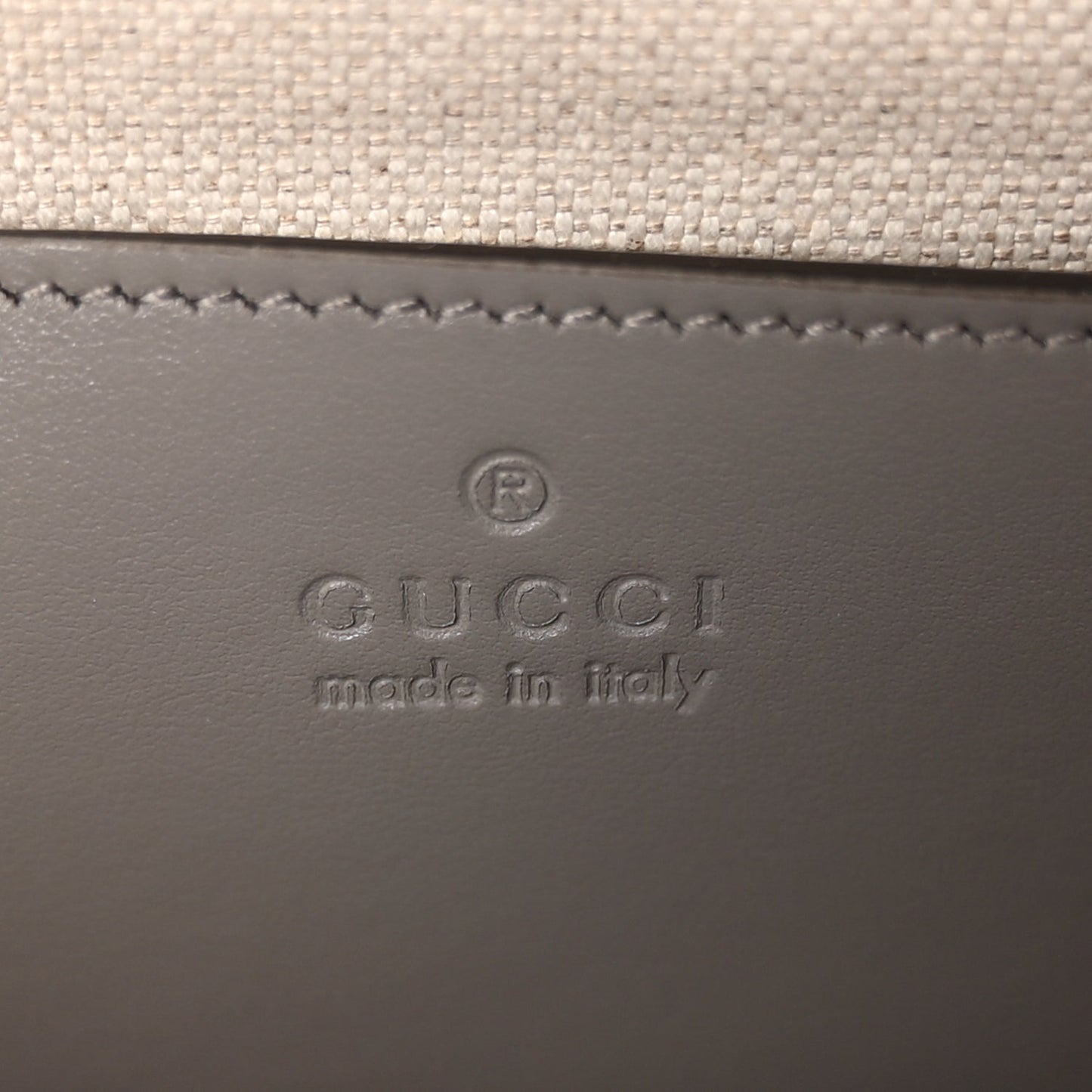 Gucci Calfskin GG Matelasse Small Slim Chain Shoulder Bag Dusty Grey Natural
