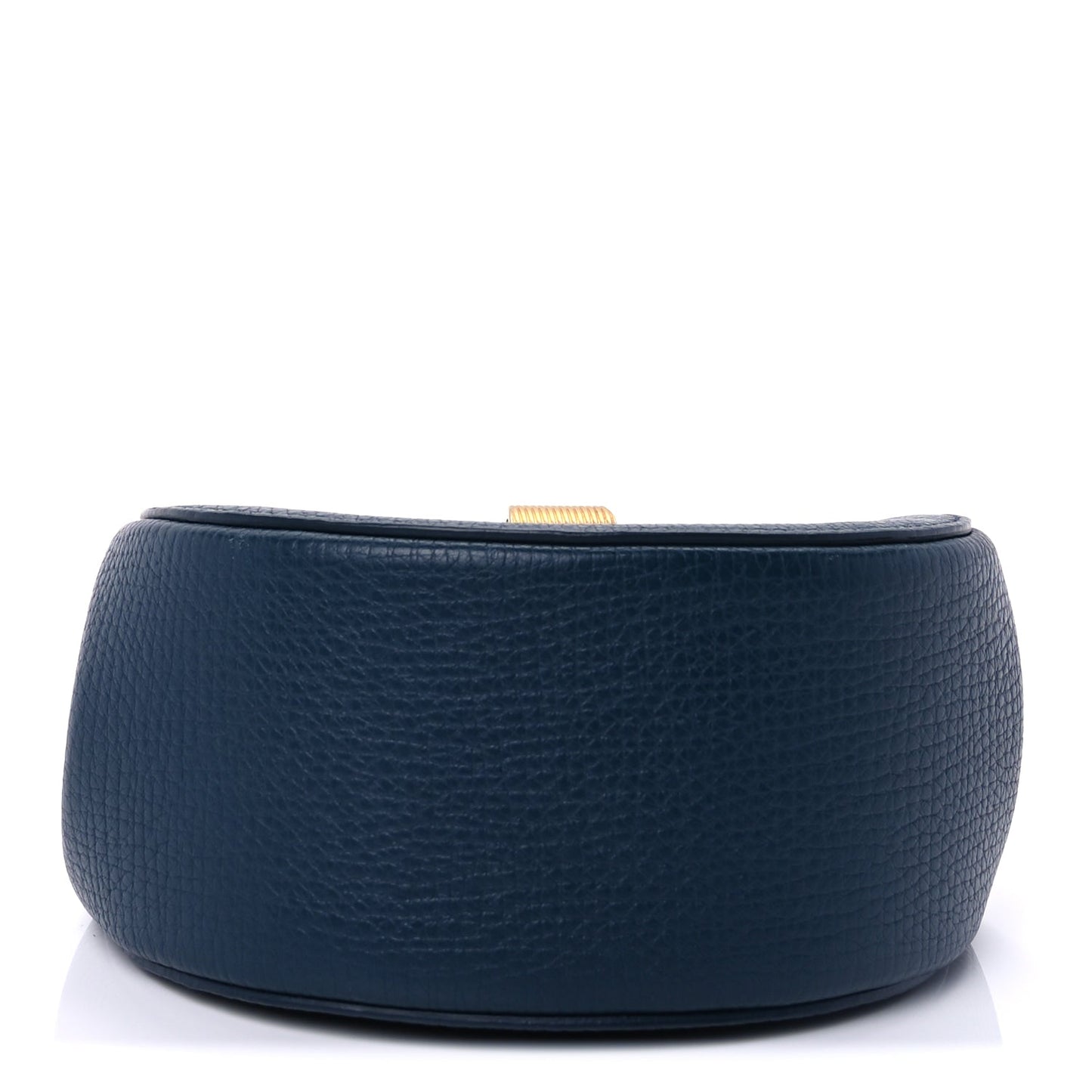 Bottega Veneta Palmellato Calfskin Rounded Belt Bag  Navy