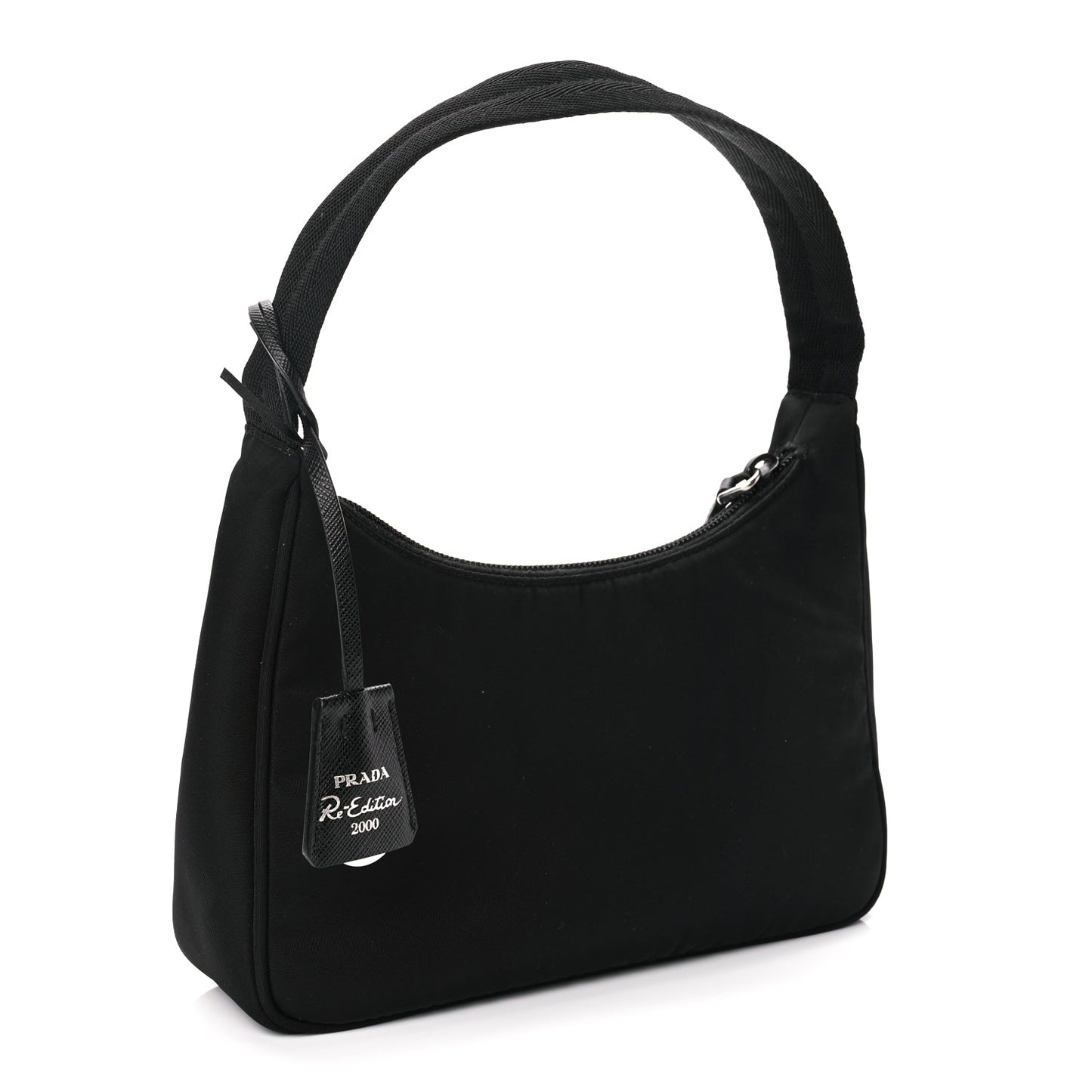 Prada Tessuto Nylon Mini Re-Edition 2000 Bag  Black