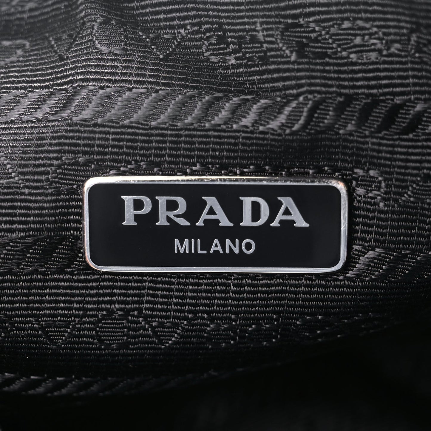 Prada Tessuto Nylon Mini Re-Edition 2000 Bag  Black